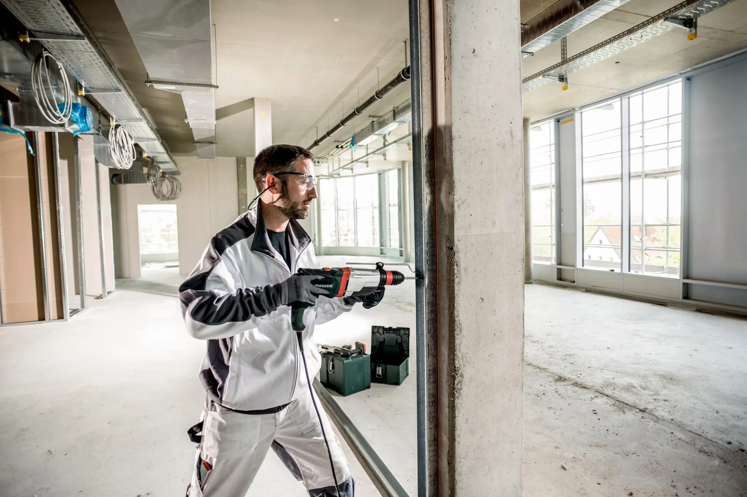 Metabo UHEV 2860-2 Quick 600713500 Młotowiertarka Czerwony/Czarny