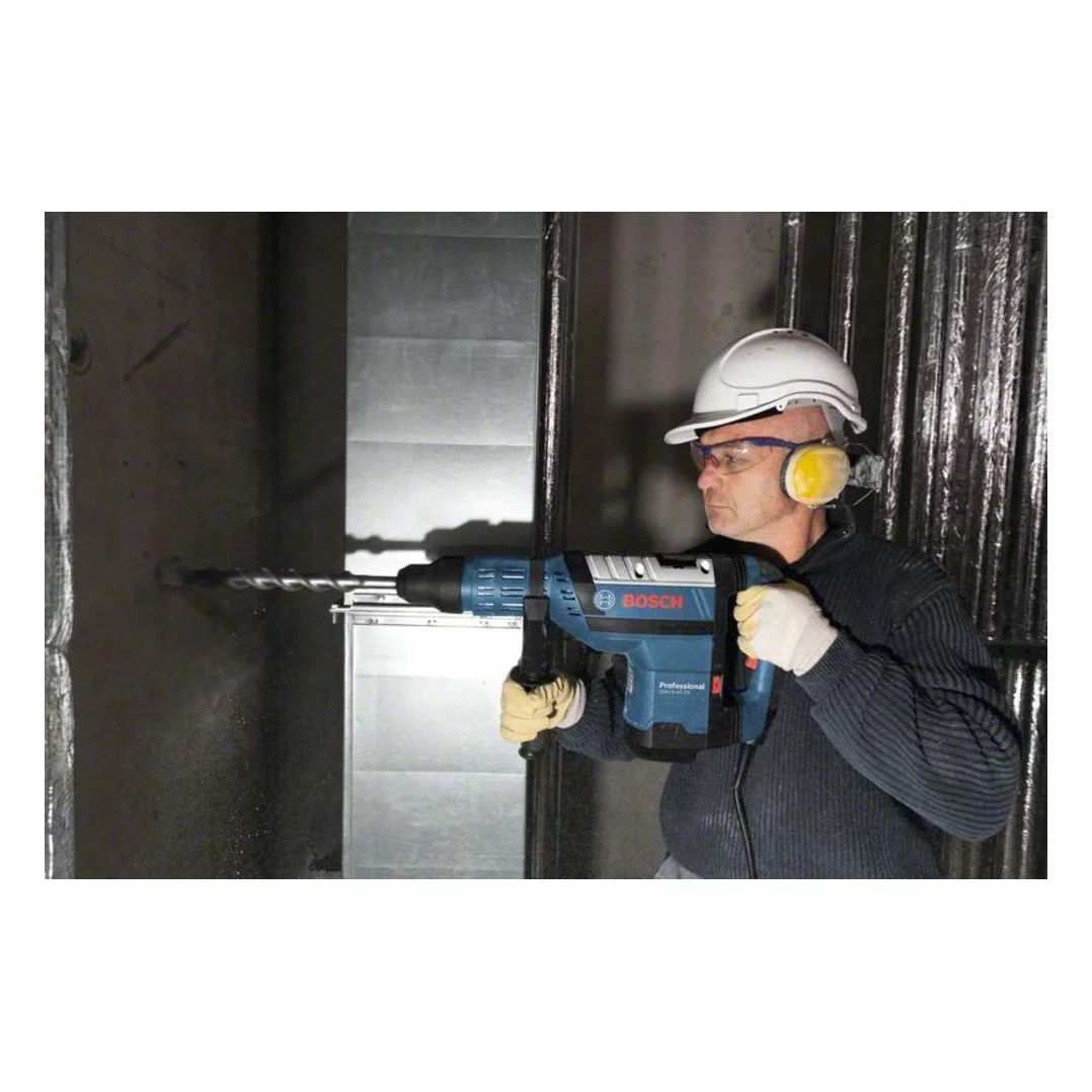 Bosch Professional: młot udarowo-obrotowy GBH 8-45 DV (1 500 W, uchwyt SDS max, nominalna prędkość obrotowa 165 – 300 min-1, walizka)