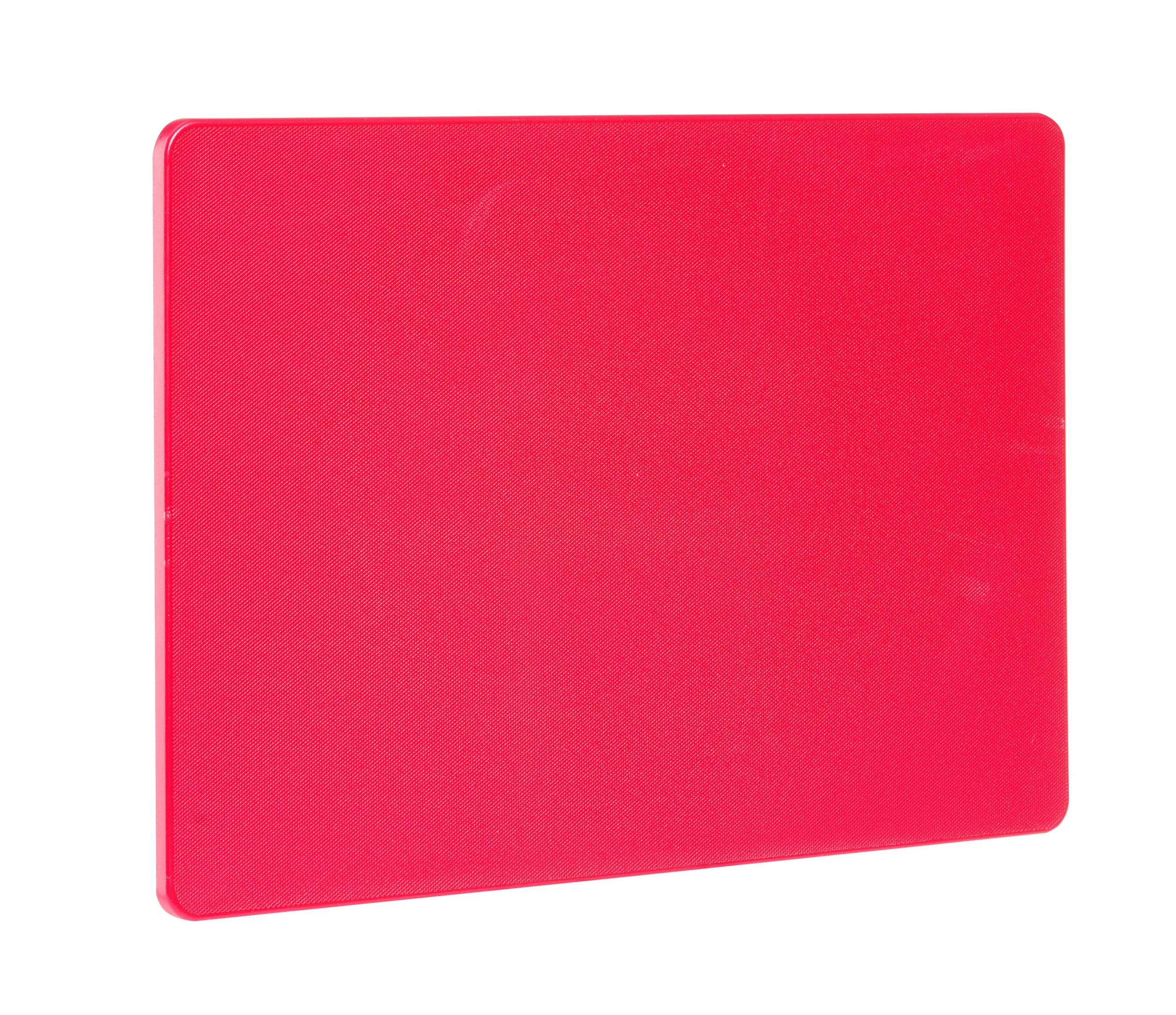 HENDI Zestaw desek do krojenia, 6 szt., ze stojakiem, HACCP, obie strony są gładkie i przeznaczone do użytkowania, 450x300x(H)10mm, polietylen, polipropylen