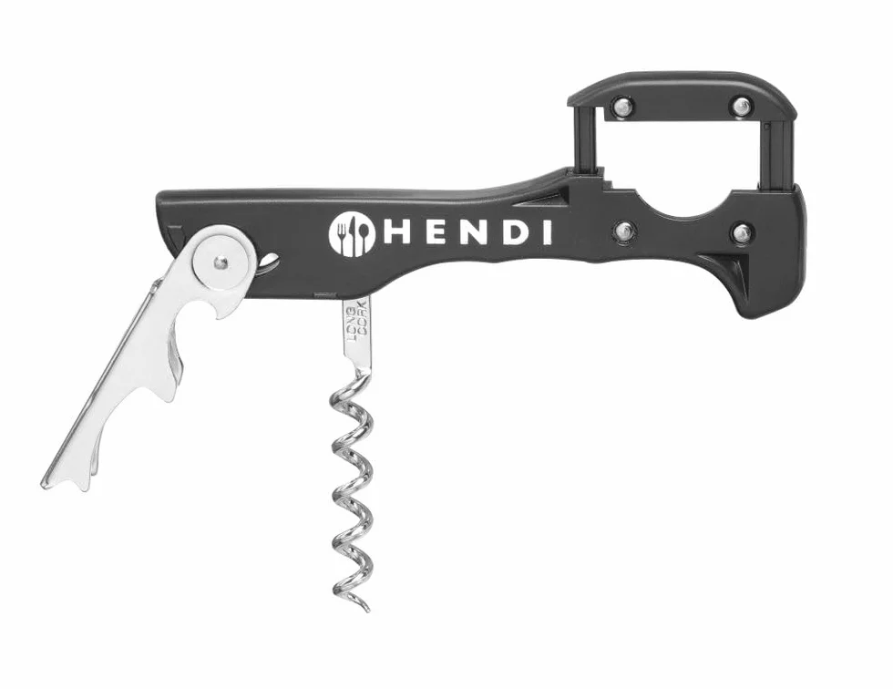 HENDI Otwieracz barmański Profi Line | 3-funkcyjny | 37x130x(H)14mm