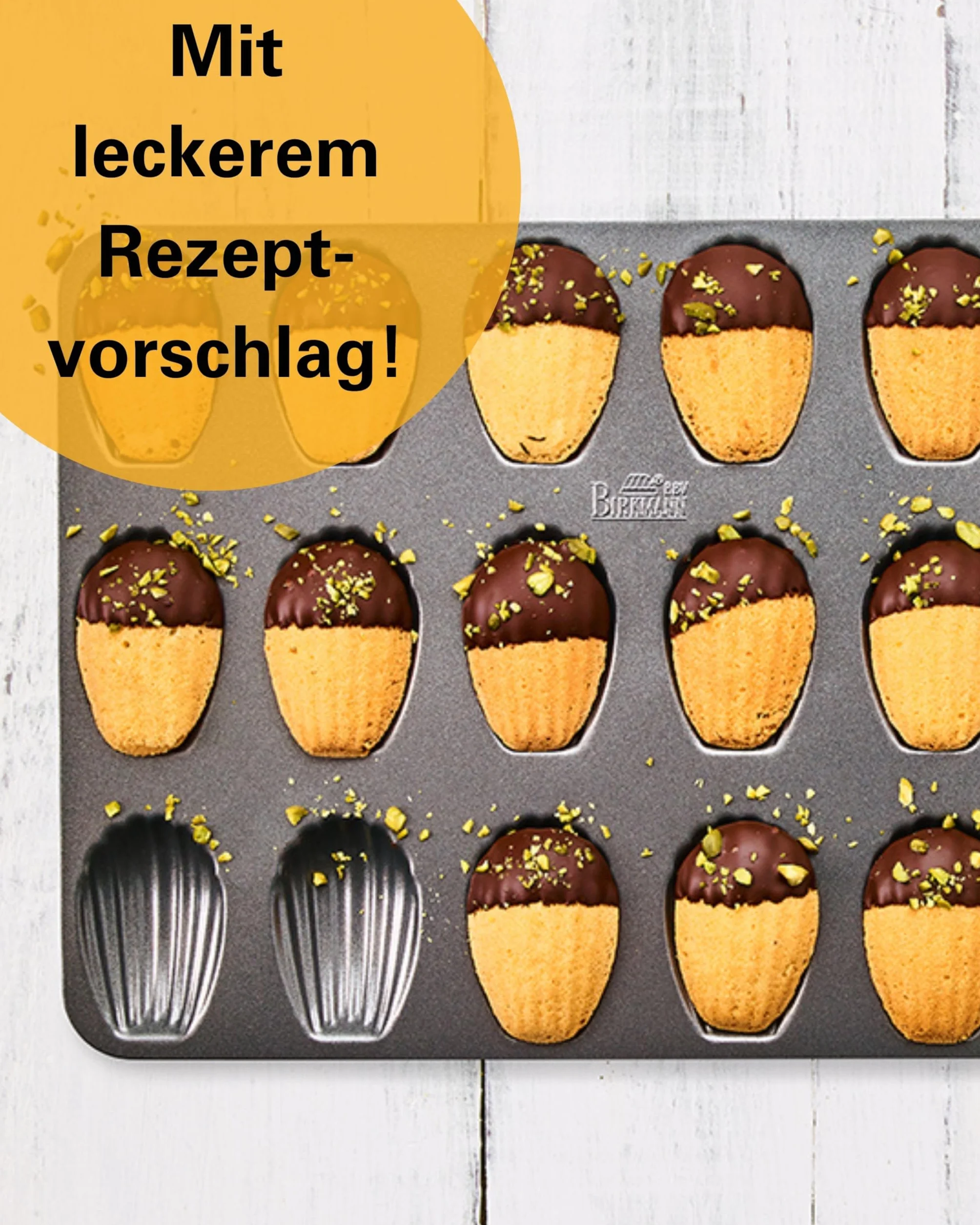 RBV Birkmann Easy Baking, 18-krotna blacha do łapy niedźwiedzia z powłoką zapobiegającą przywieraniu
