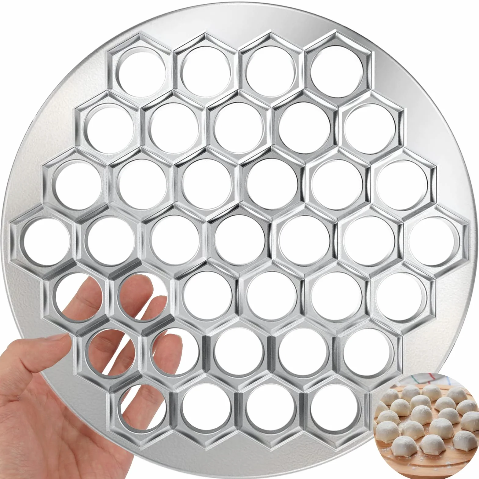 Foremki Pelmeni, 37 otworów, forma do pierogów, forma do pieróg ze stopu aluminium, maszyna ravioli, do kuchni DIY, imprezy rodzinne i piknik
