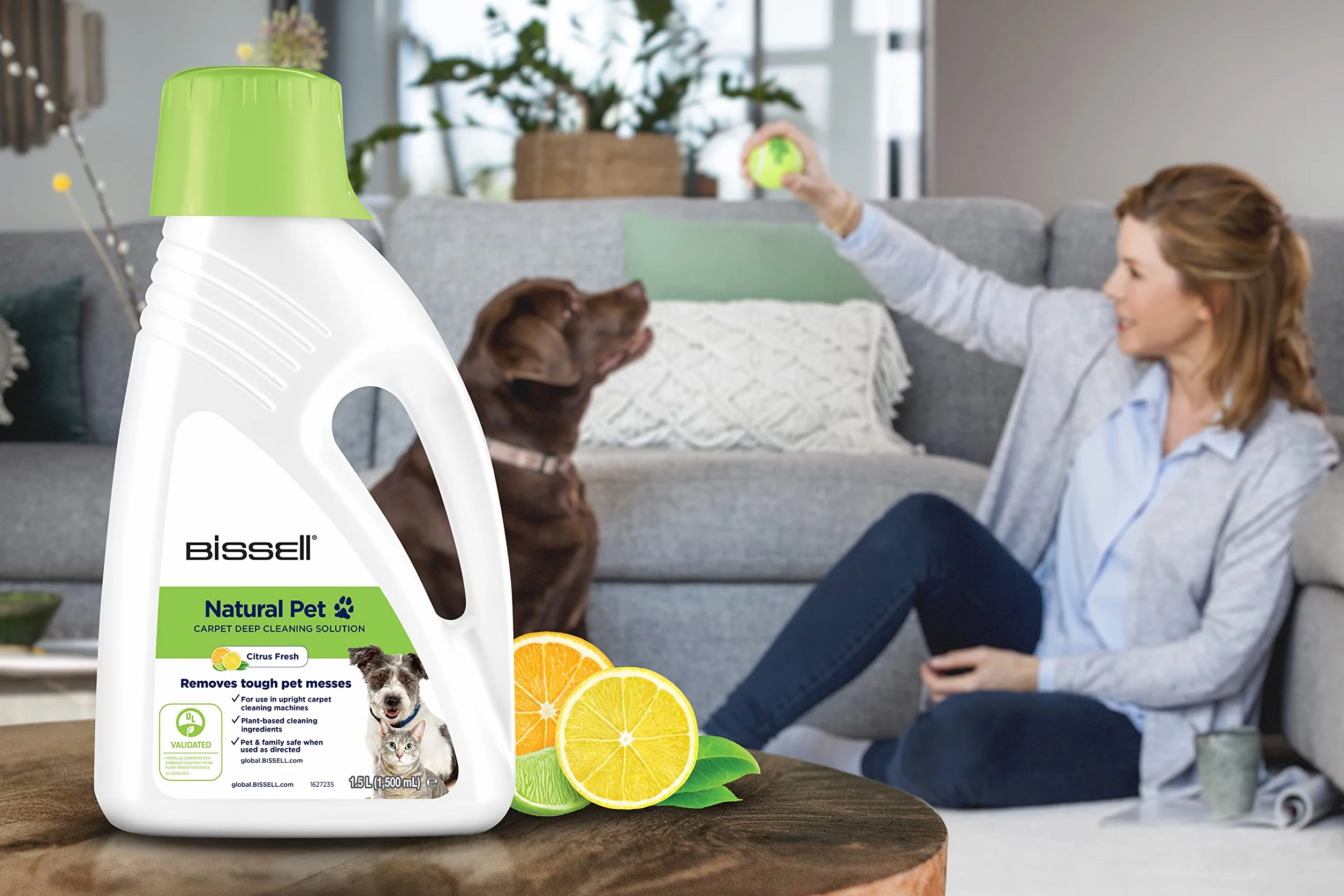 BISSELL Natural Pet Carpet Deep Cleaning Solution 1,75 l do dywanów 3242