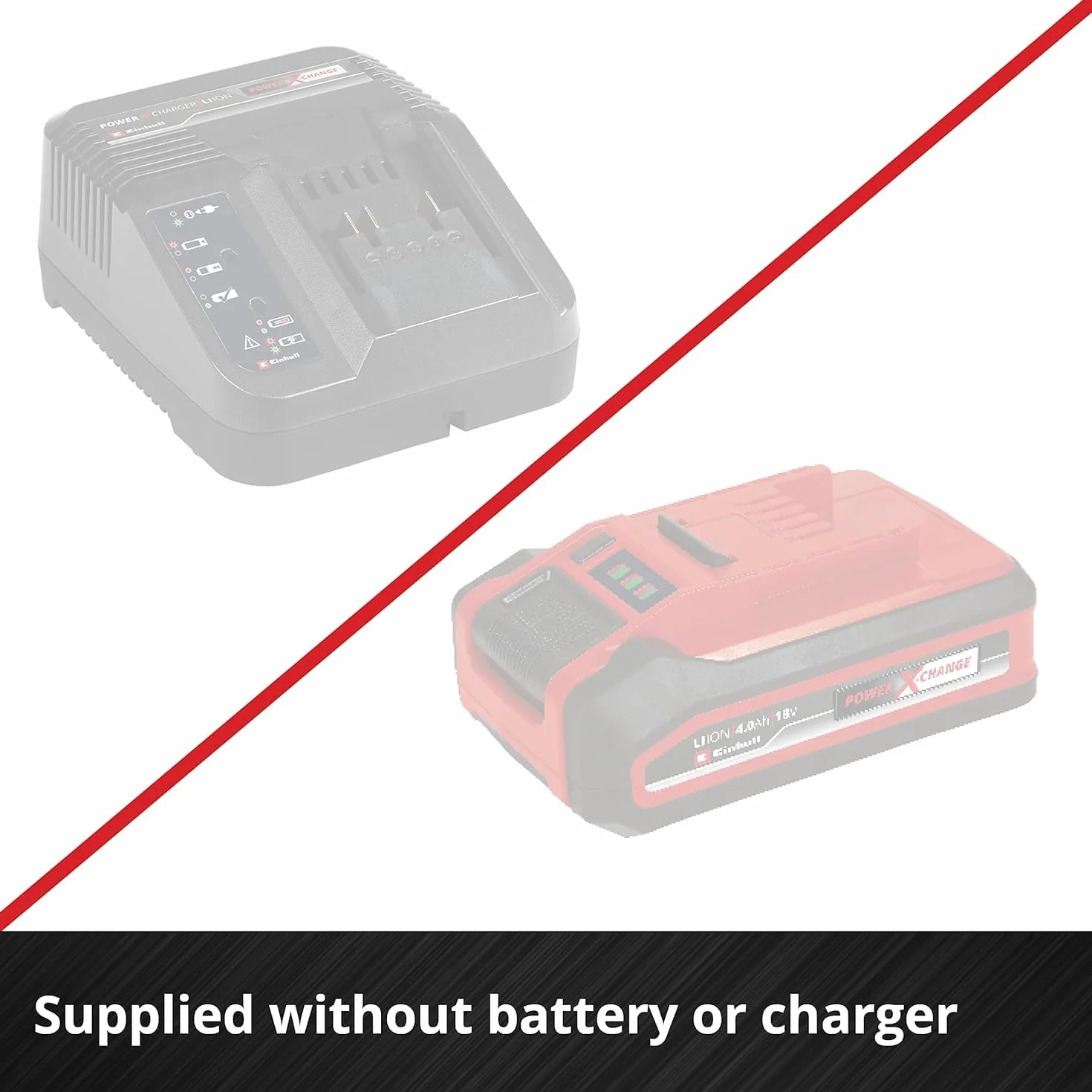 Einhell Akumulatorowa szlifierka mimośrodowa TE-RS 18 Li Solo Power X-Change (Li-ion, 18 V, tarcza szlifierska Ø 125 mm, uchwyt Softgrip, w tym 1 x papier ścierny, bez akumulatora i ładowarki)