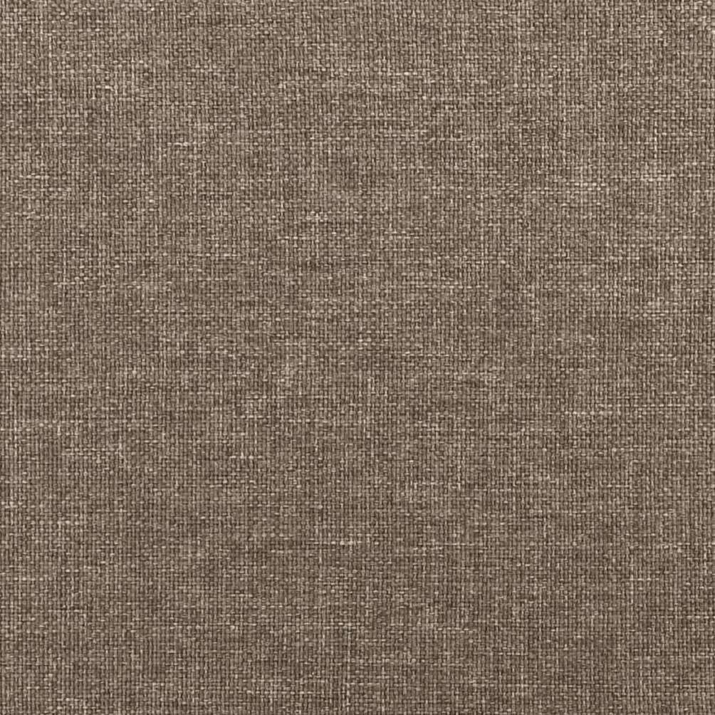 vidaXL Łóżko kontynentalne, kolor taupe, obite tkaniną, 180x200 cm, łóżko, podwójne łóżko, łóżko dwuosobowe, łóżka, podwójne łóżka, łóżka dwuosobowe
