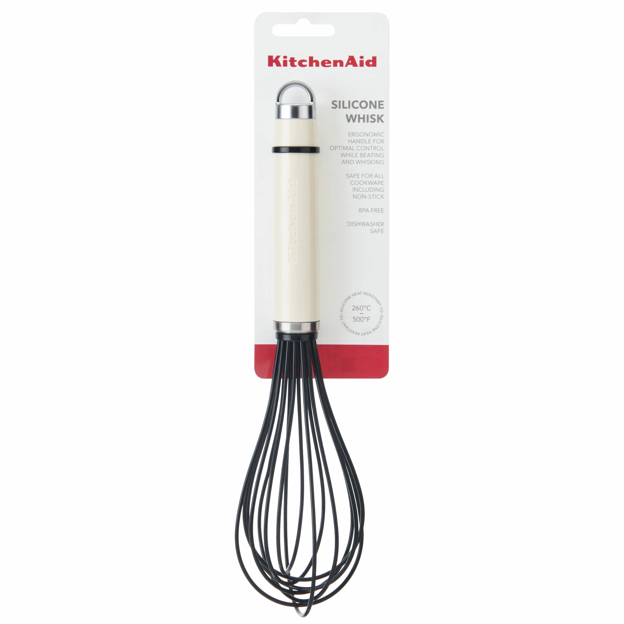 KitchenAid Klasyczna trzepaczka silikonowa - Almond Cream