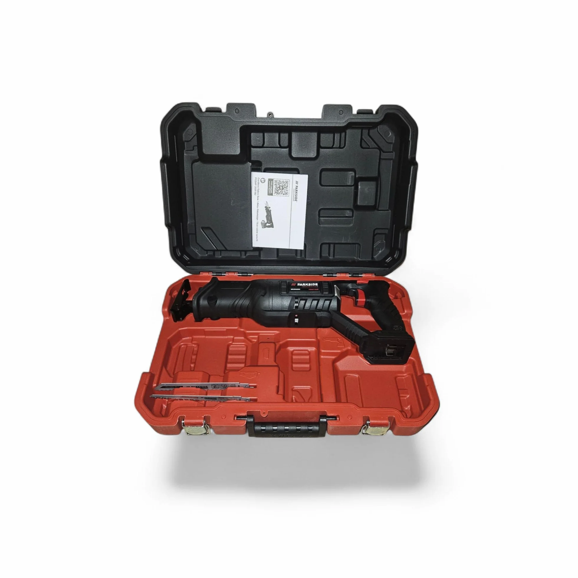 Parkside PERFORMANCE akumulatorowa piła szablasta PSSAP 20-Li X20V, LED, bezstopniowa, bezszczotkowa (w walizce transportowej, bez akumulatora i ładowarki)