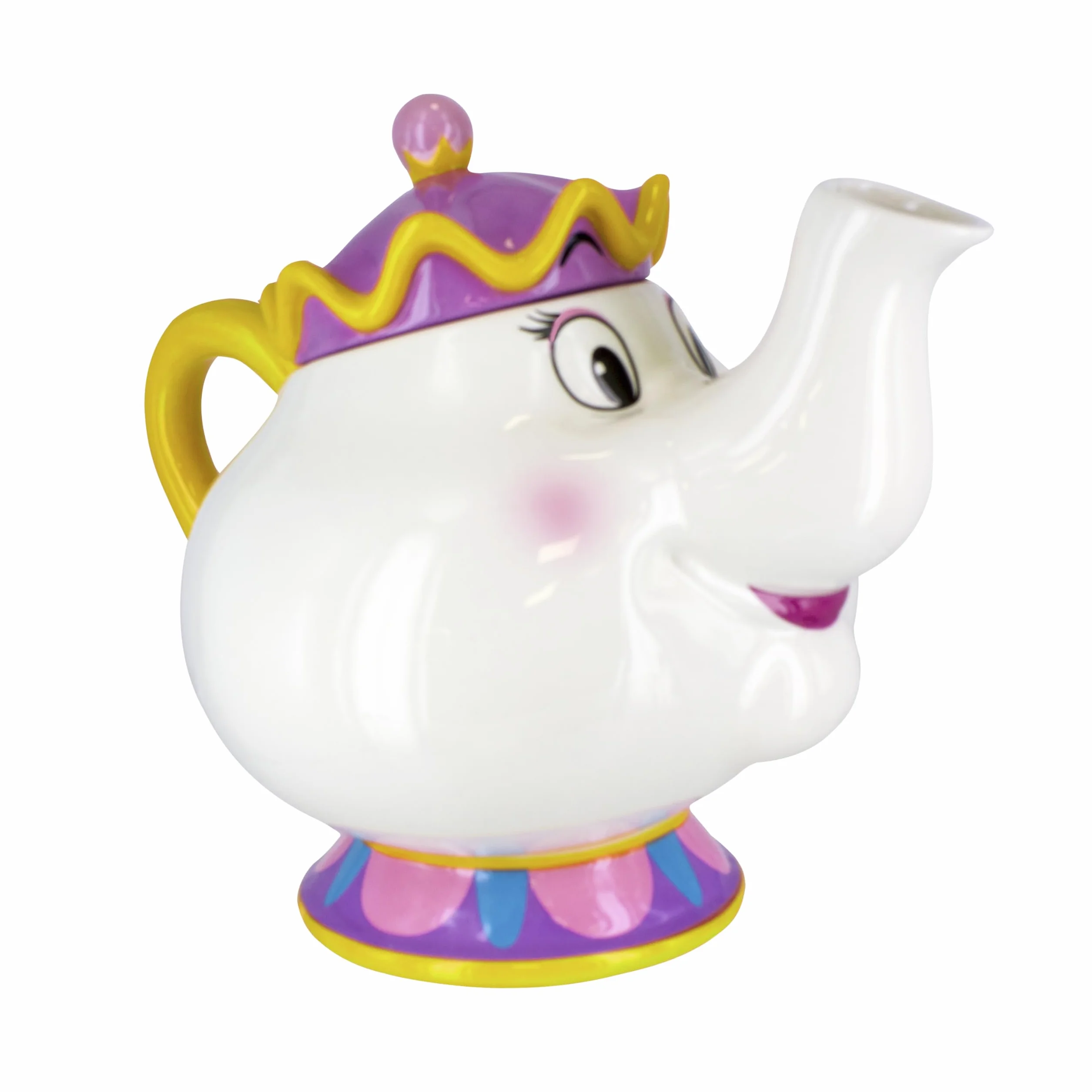 Paladone Mrs Potts Tea Pot ceramiczny dzbanek do herbaty, oficjalnie licencjonowany produkt "Piękna i Bestia", 24 x 17 x 20 cm