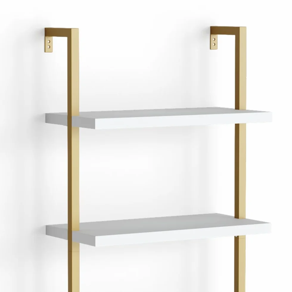 Vicco Półka drabinowa "Ava", Biały, 60 x 183 cm
