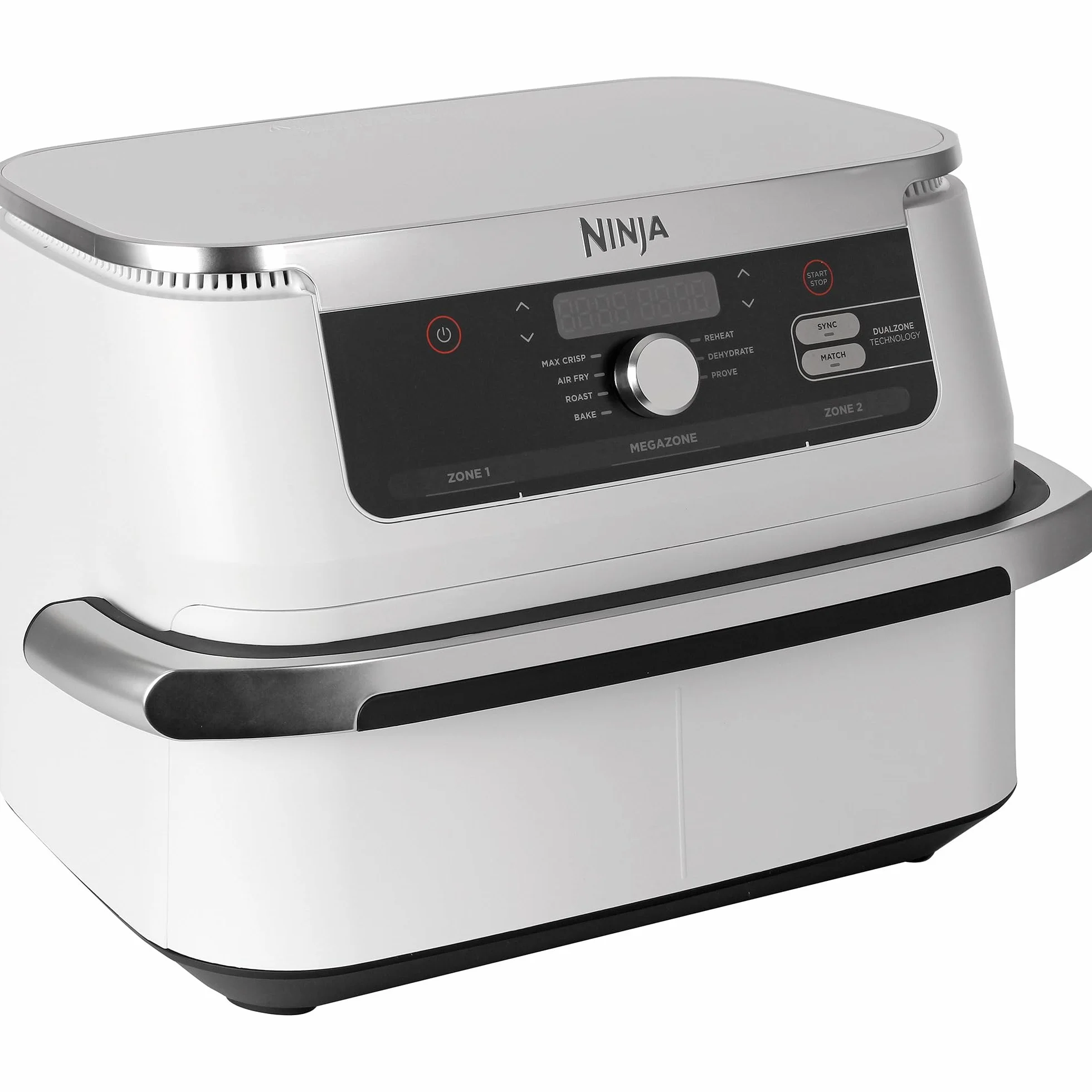 Ninja AF500EUWH Foodi FlexDrawer Doppel-Hei?luftfritteuse (AF500EUWH)