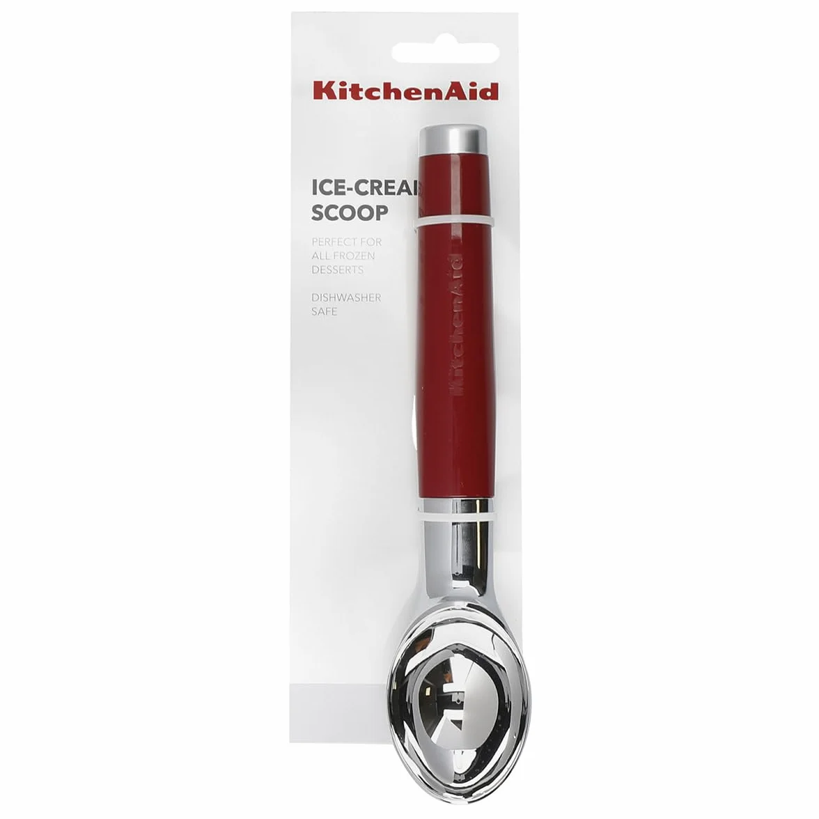 KitchenAid Core Line Ice Cream Scoop, Red