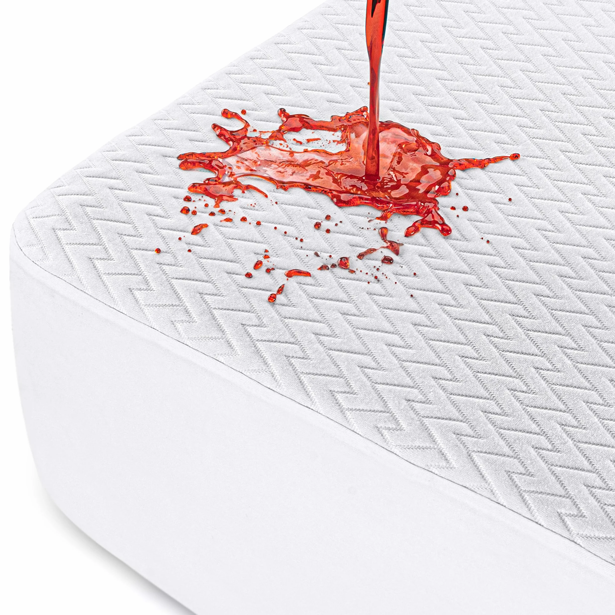 Utopia Bedding Wodoodporny Ochraniacz na Materac 90 x 190 cm 3D Air Soft Premium Oddychający Elastyczne Rogi