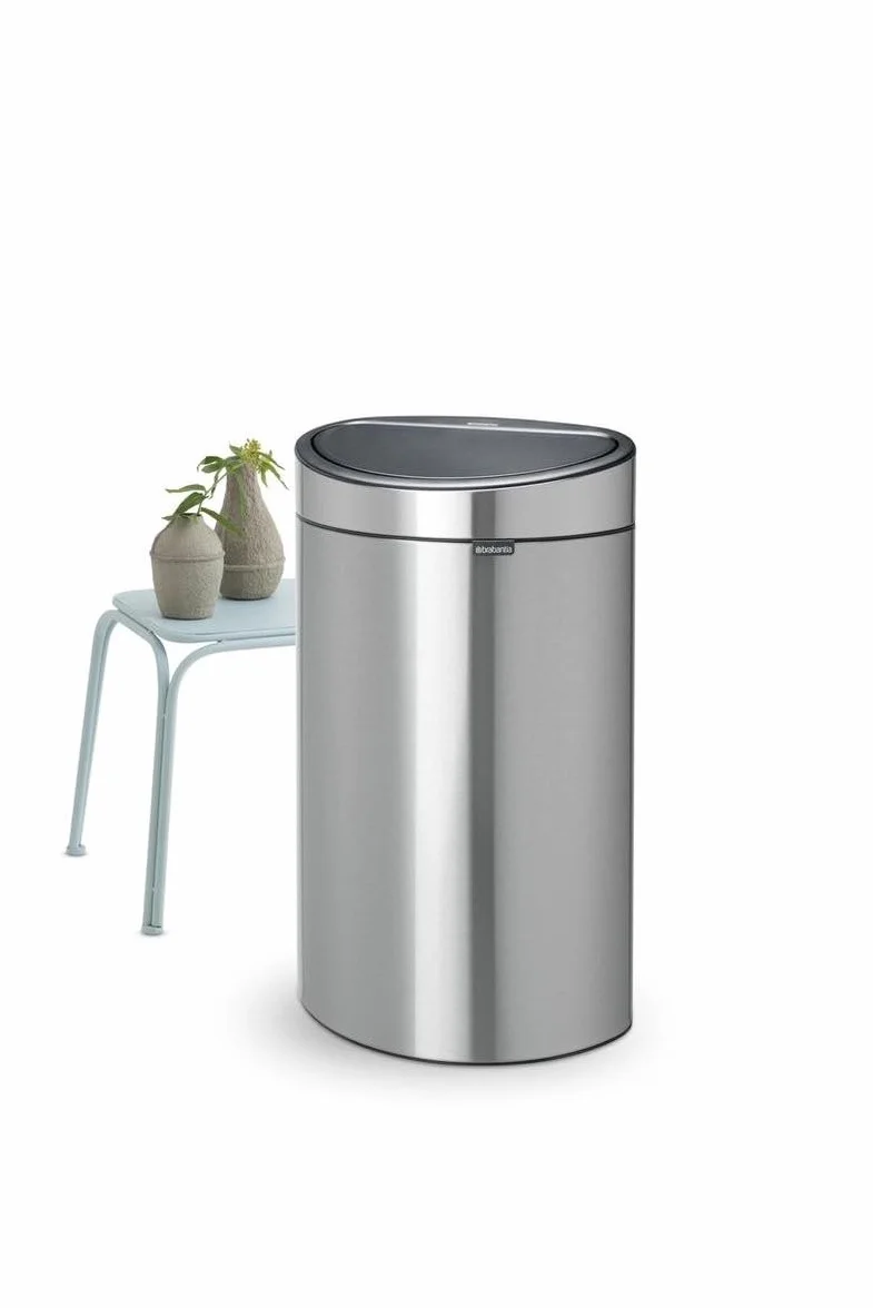 Brabantia Kosz Touch Bin do segregacji, 10 + 23L, Stal Matowa/F.P.P