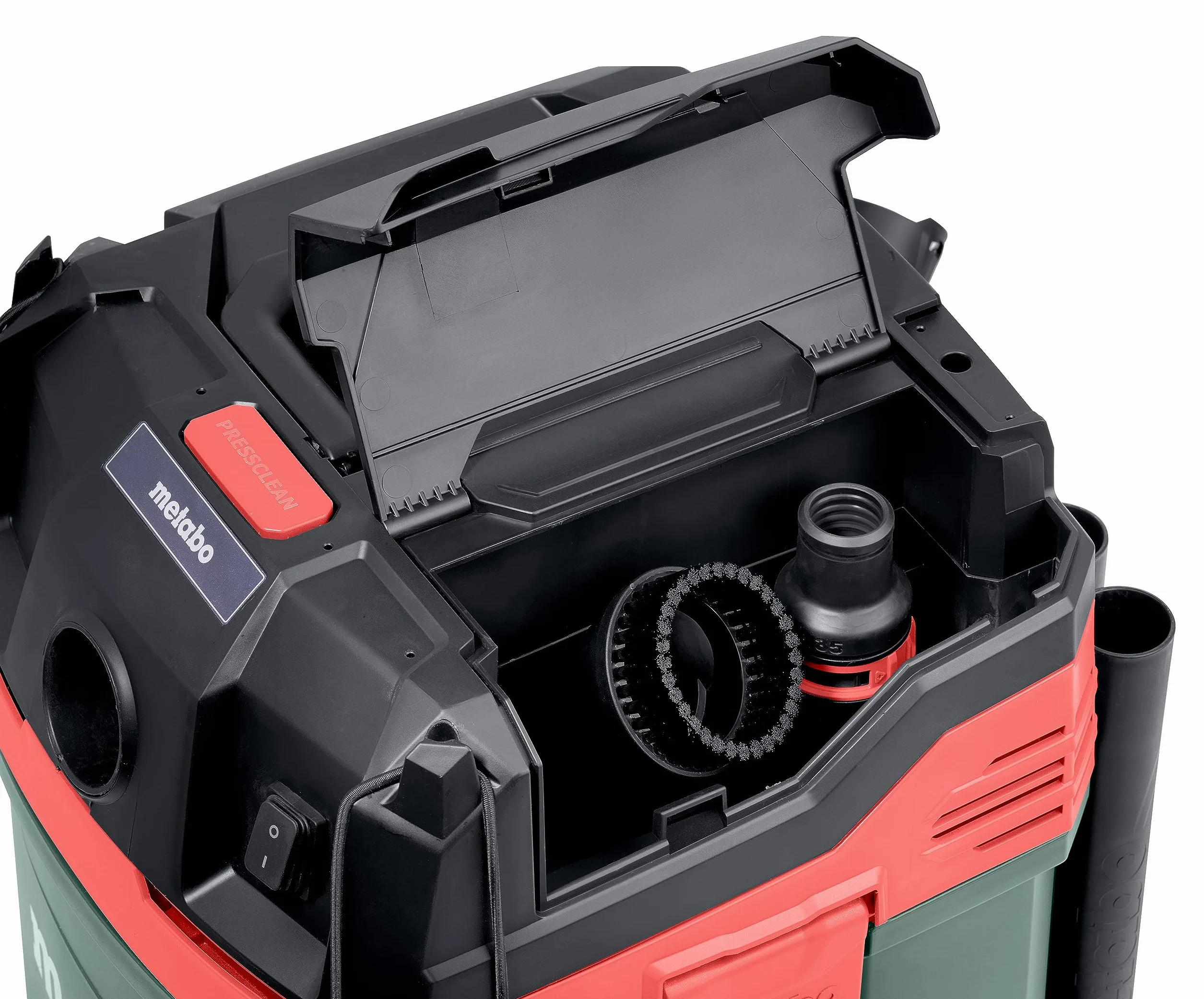 Odkurzacz uniwersalny metabo ASA 30 H PC - Odkurzacz do pracy na mokro/sucho ze zintegrowanym filtrem czyszczącym - 1200 W, 30 l, klasa pyłu H, antystatyczny - Do placów budowy i warsztatów