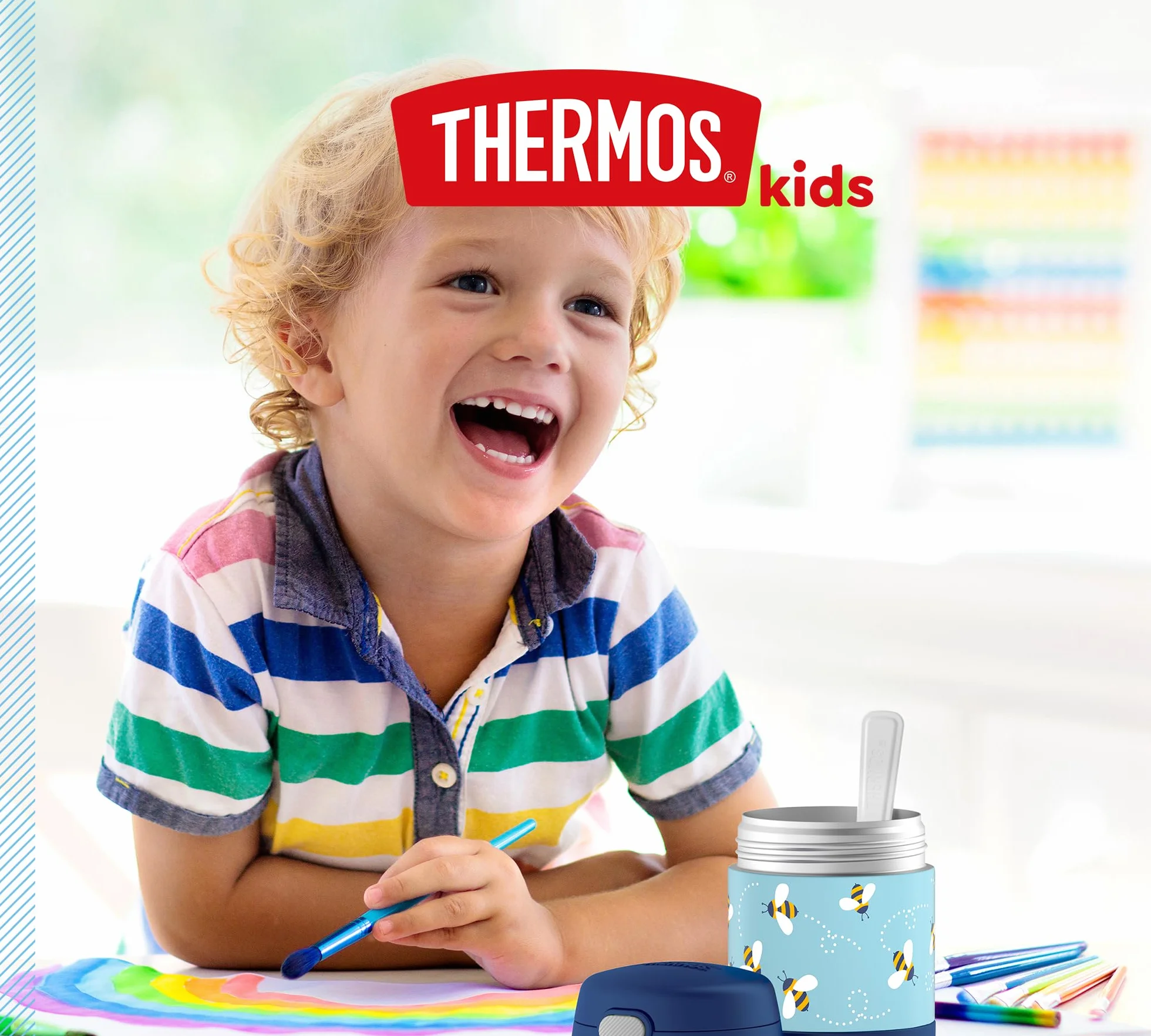 Thermos Funtainer Food Jar Bees 0,30L