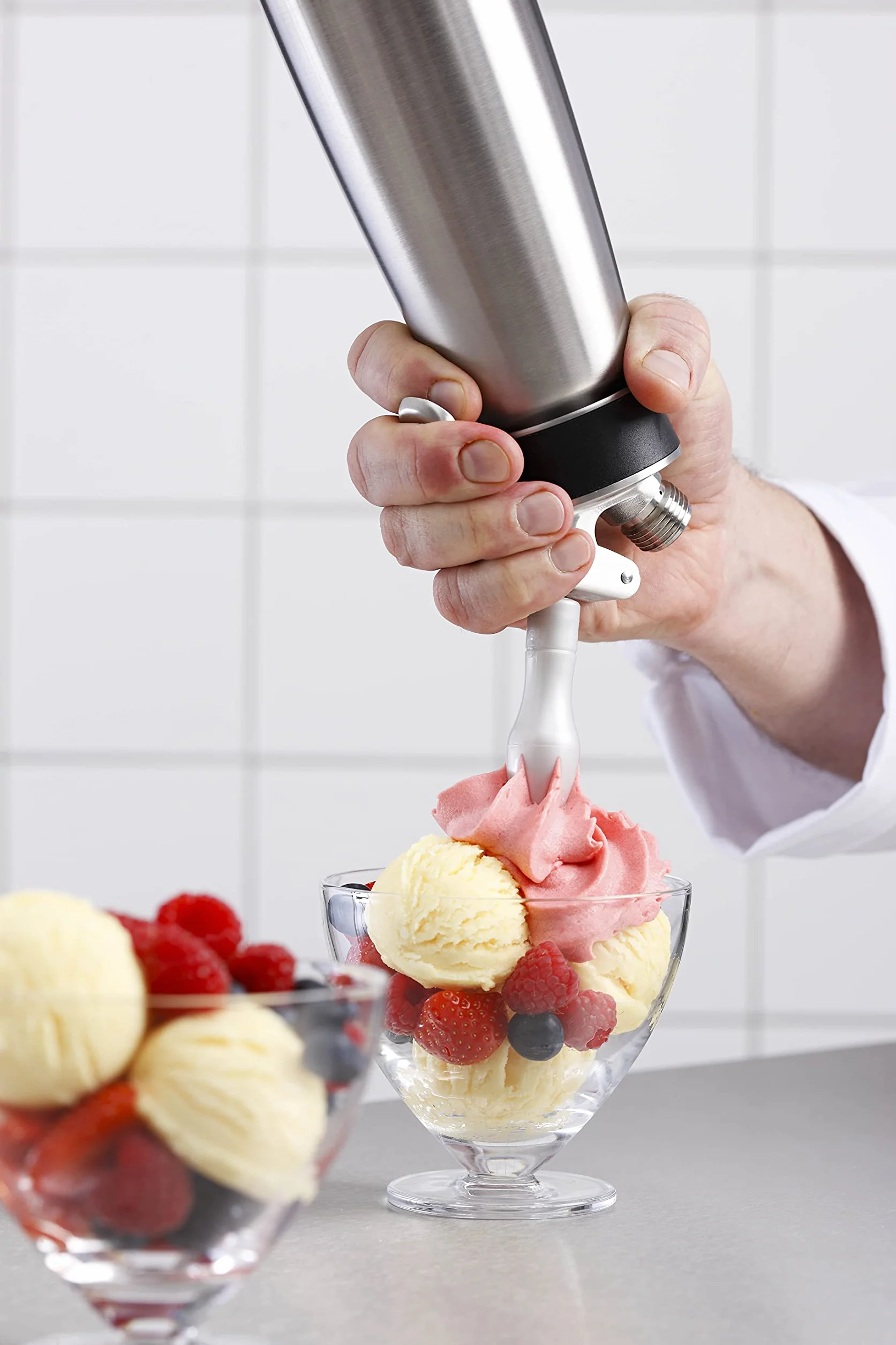 iSi Cream Profi Whip 0,5 l, dozownik bitej śmietany, stal nierdzewna