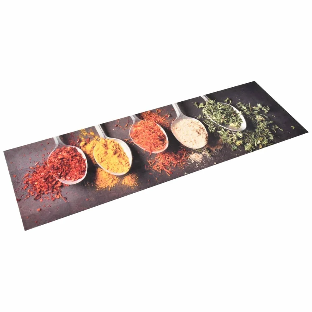 vidaXL Kuchenny dywanik podłogowy Spoons, 45x150 cm