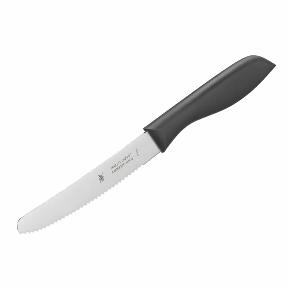 Wmf Classic Zestaw Noży 6 sztuk Czarny Srebrny