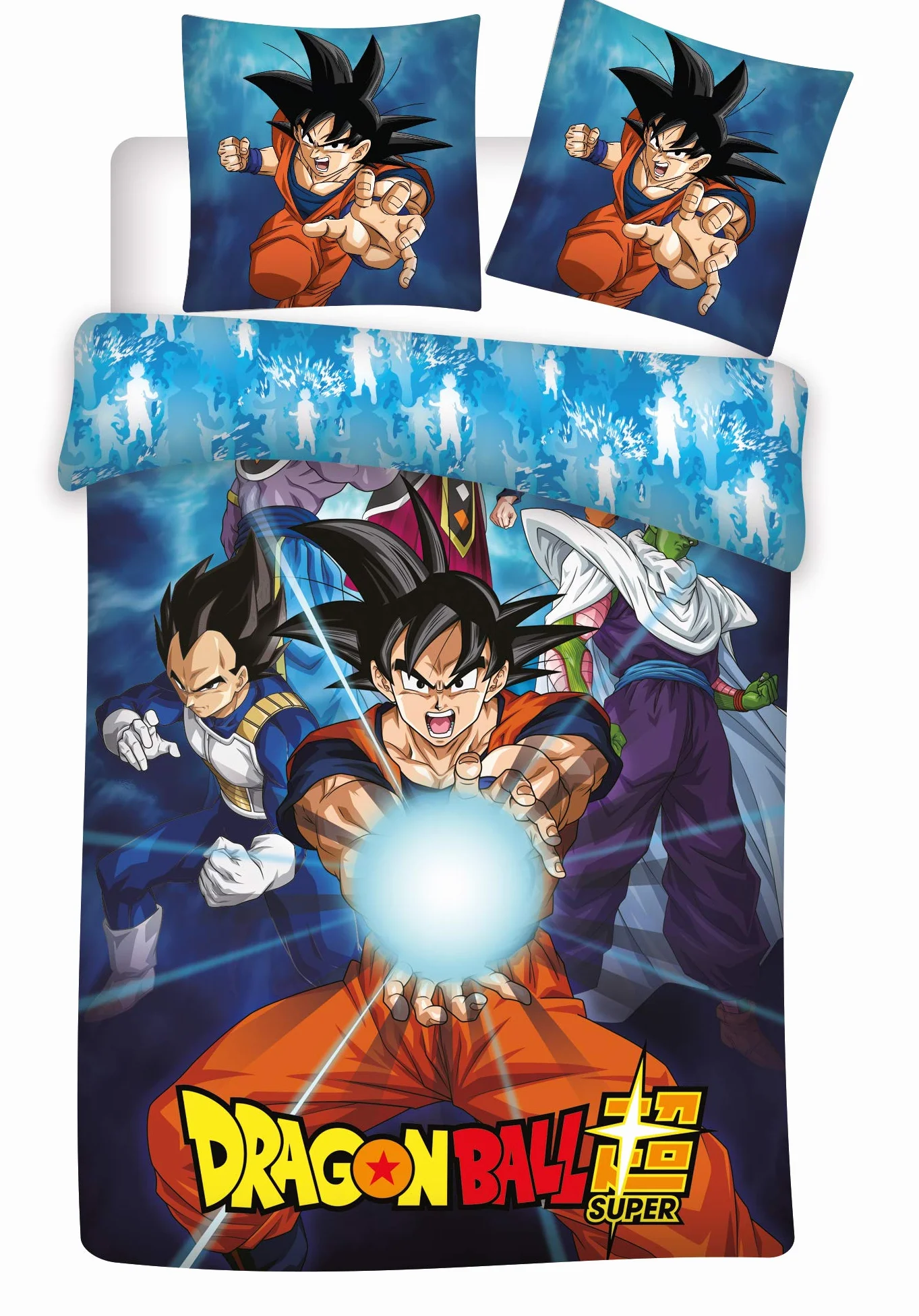 Difuzed AYMAX S.P.R.L. Dragonball Super Reversible Pościel - Poszewka na kołdrę 140x200 cm + poszewka 63x63 cm