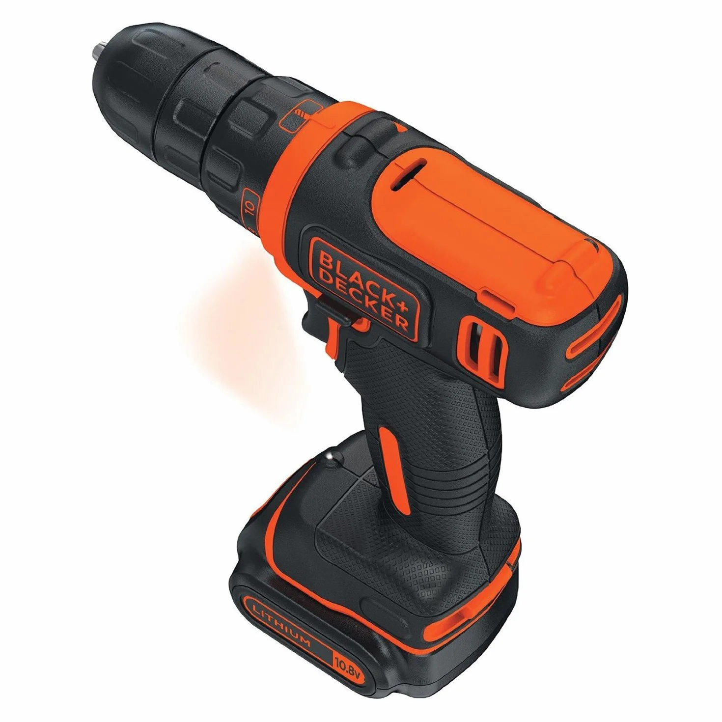 Black & Decker Wiertarko-Wkrętarka Akumulatorowa, 10.8 V, 1.5 Ah, BDCDD12