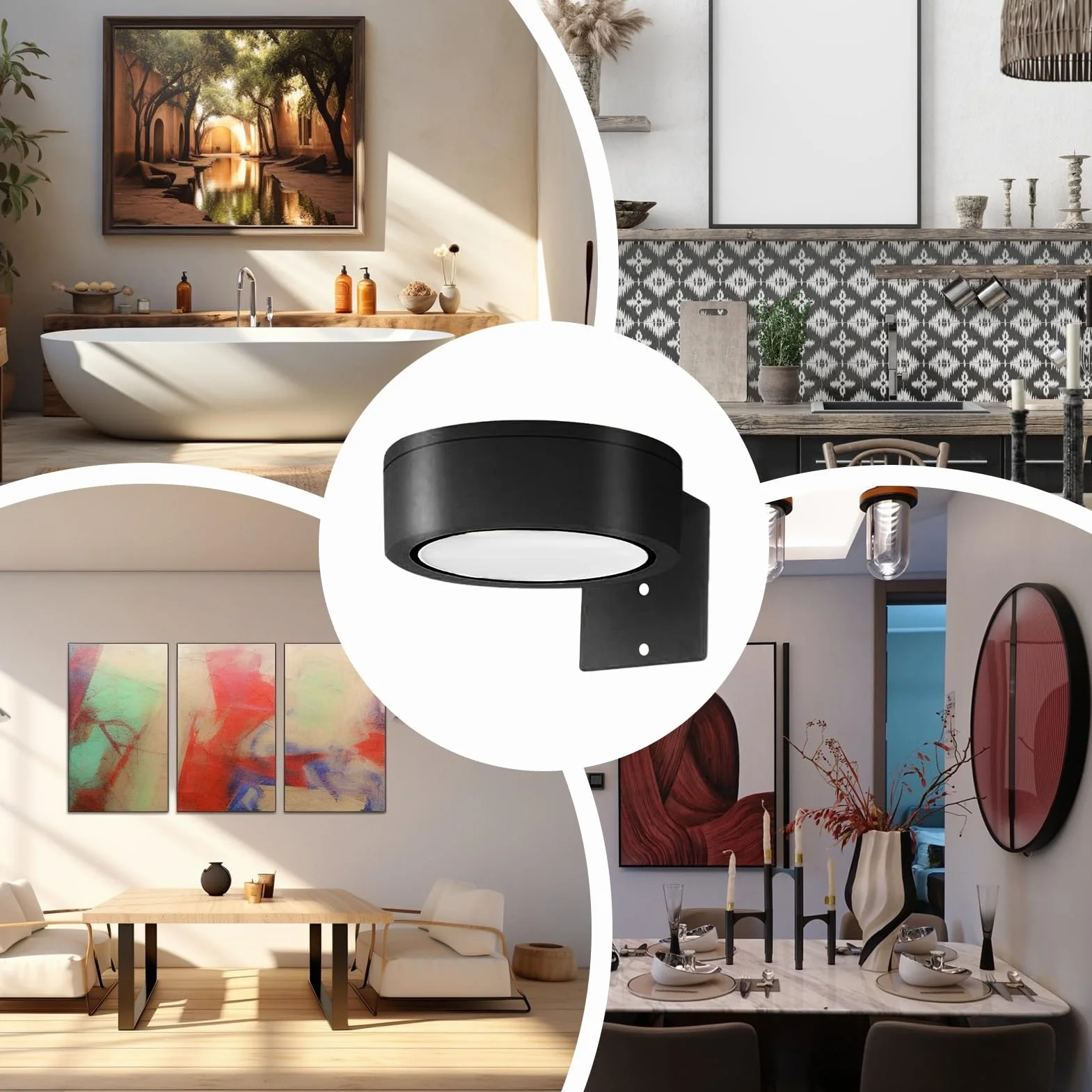 Wall Picture Lights, Dimmable Wireless Picture Wall Light With Remote Control, Cordless RGB Lighting, Ideal For Home LivingRoom, Bedroom, Dining Room Decor