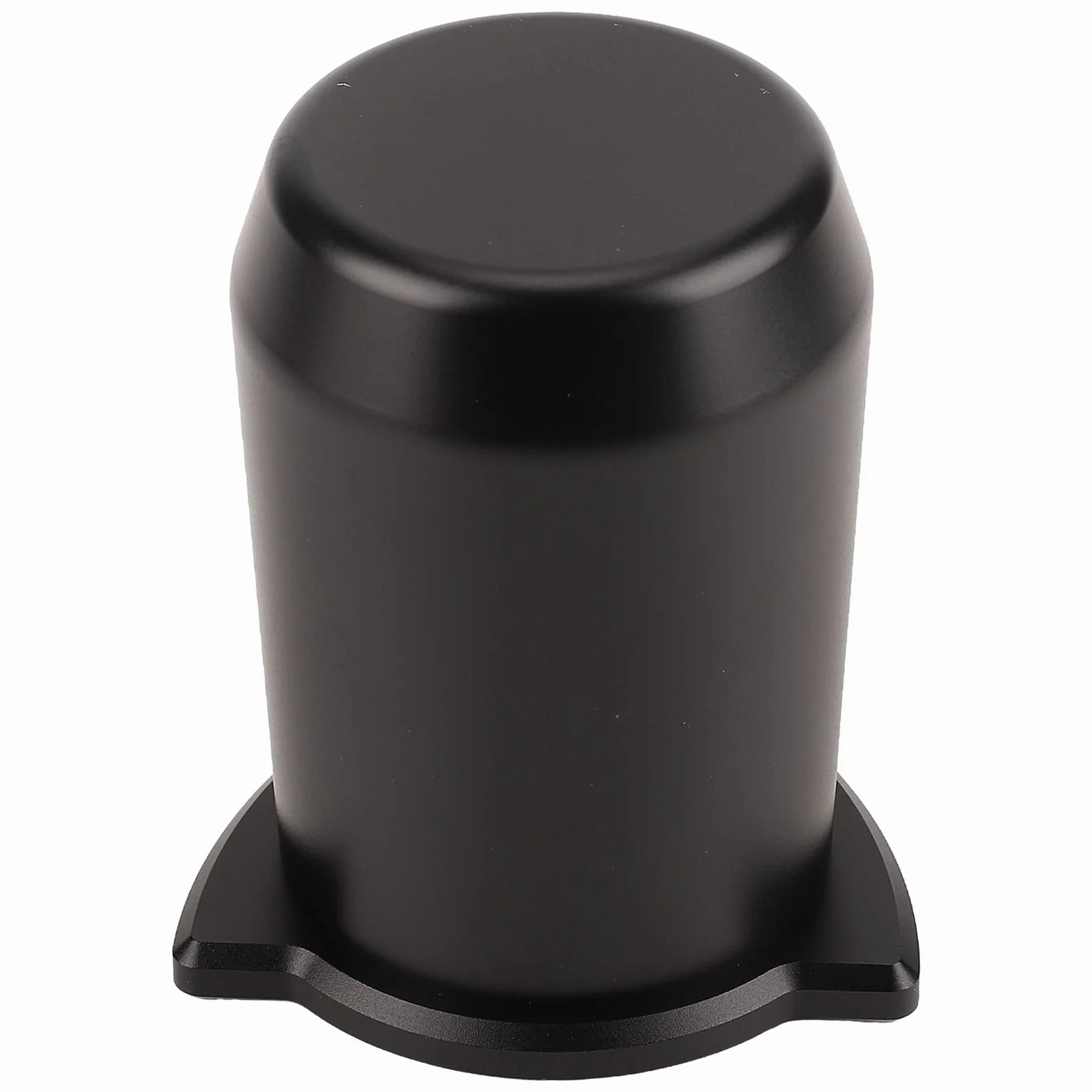 54mm kubek dozujący kawę ze stopu aluminium młynek do kawy espresso kubek w proszku podajnik kawy w proszku część (Black)