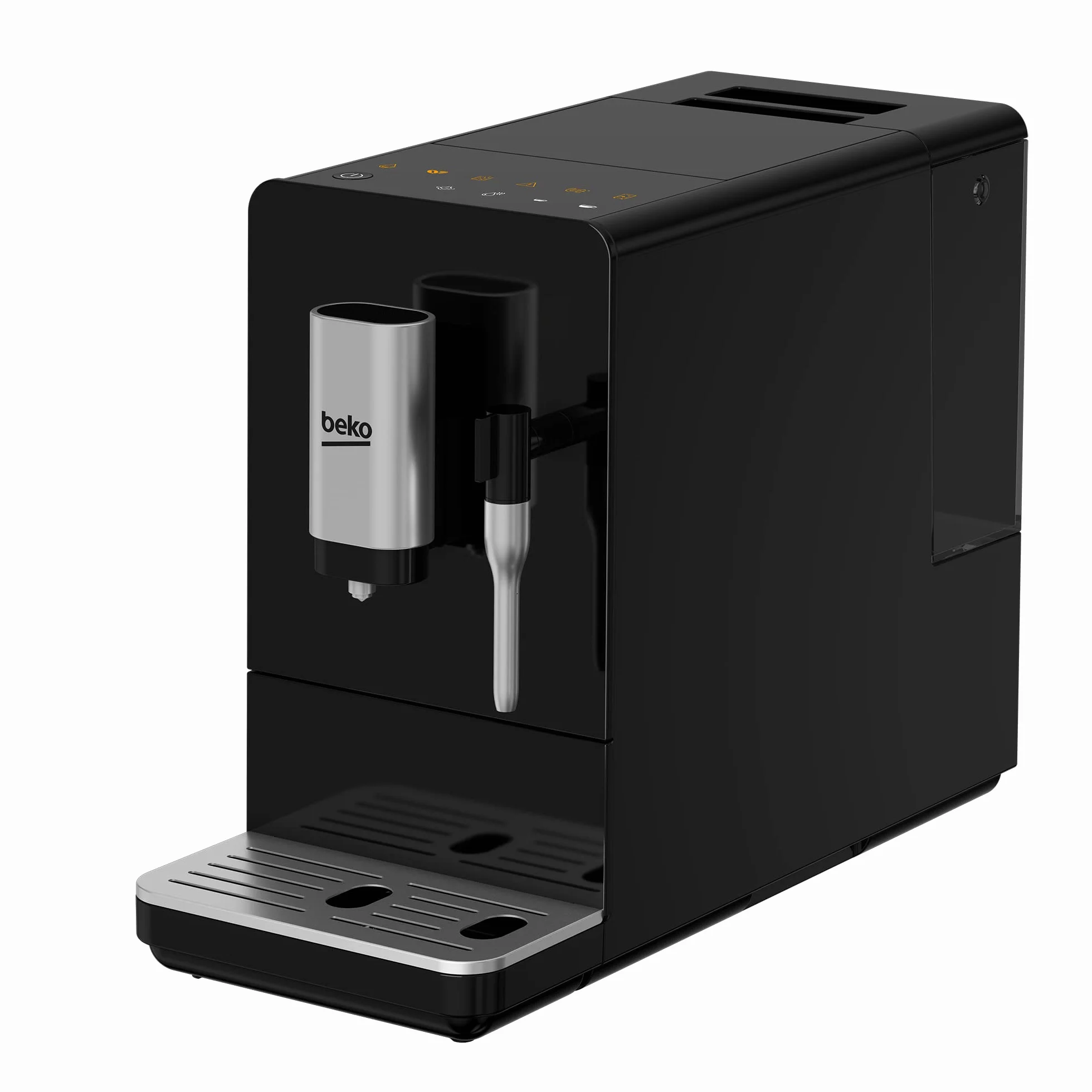 BEKO CEG 3192 B - CEG3192B - Automatyczna Ekspres do kawy ze zintegrowanym Cappuccinatorem, Zbiornik 1.5 litra, Ciśnienie 19 bar - Czarny, 18,6 x 41 x h32 cm