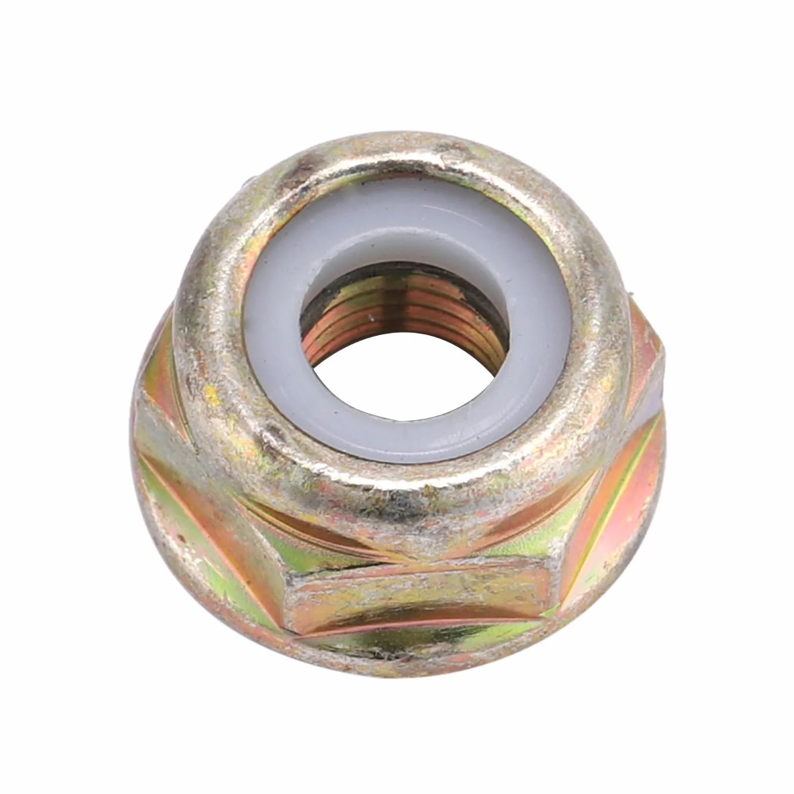 M10x1,25 Mutter Nakrętka Noża z Lewym Gwintem M10x1,25 do Kosiarek Spalinowych, Metal, 1 Sztuka
