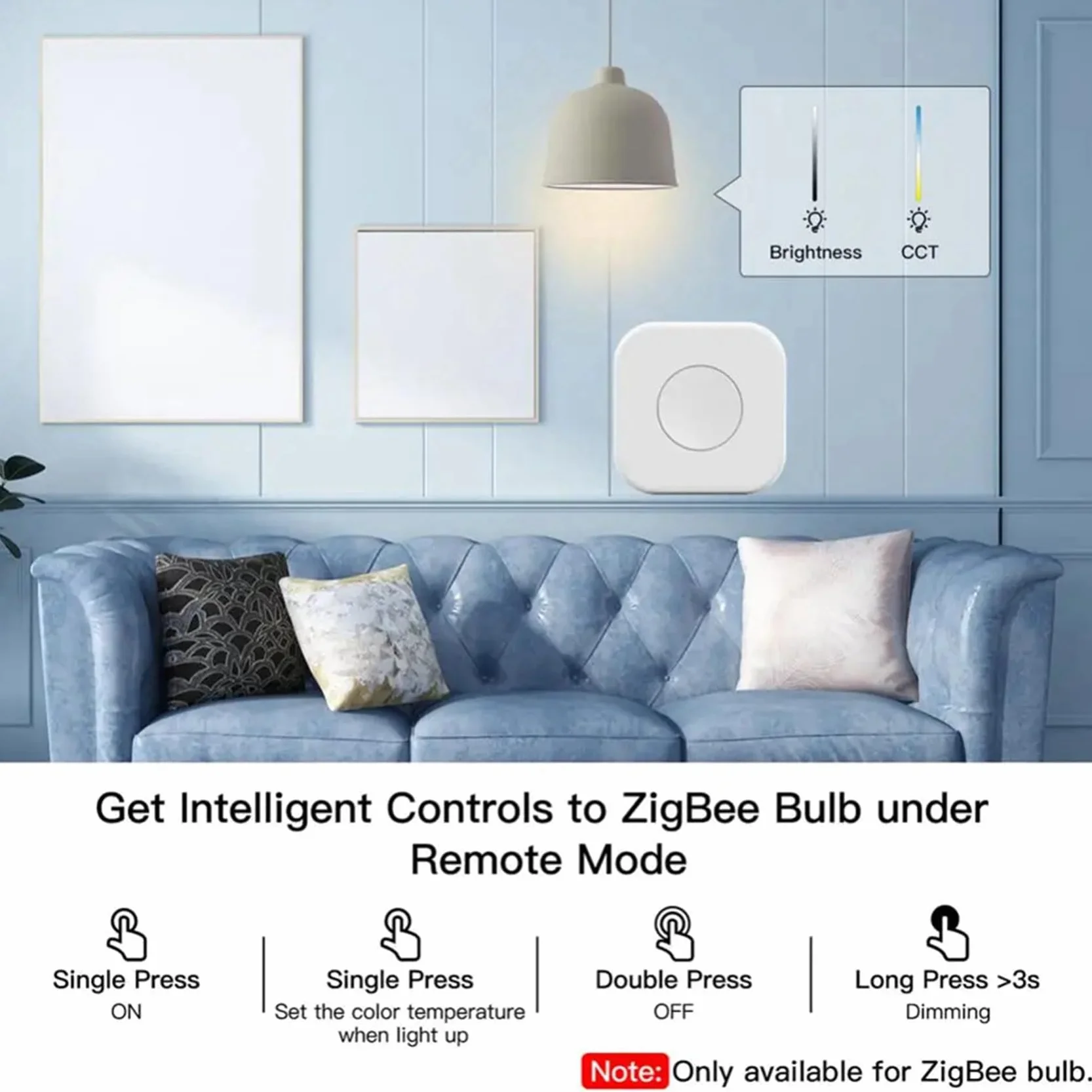 2 x Tuya Zigbee inteligentny przełącznik sceny inteligentne połączenie bezprzewodowy przełącznik automatyzacja praca z inteligentnym życiem