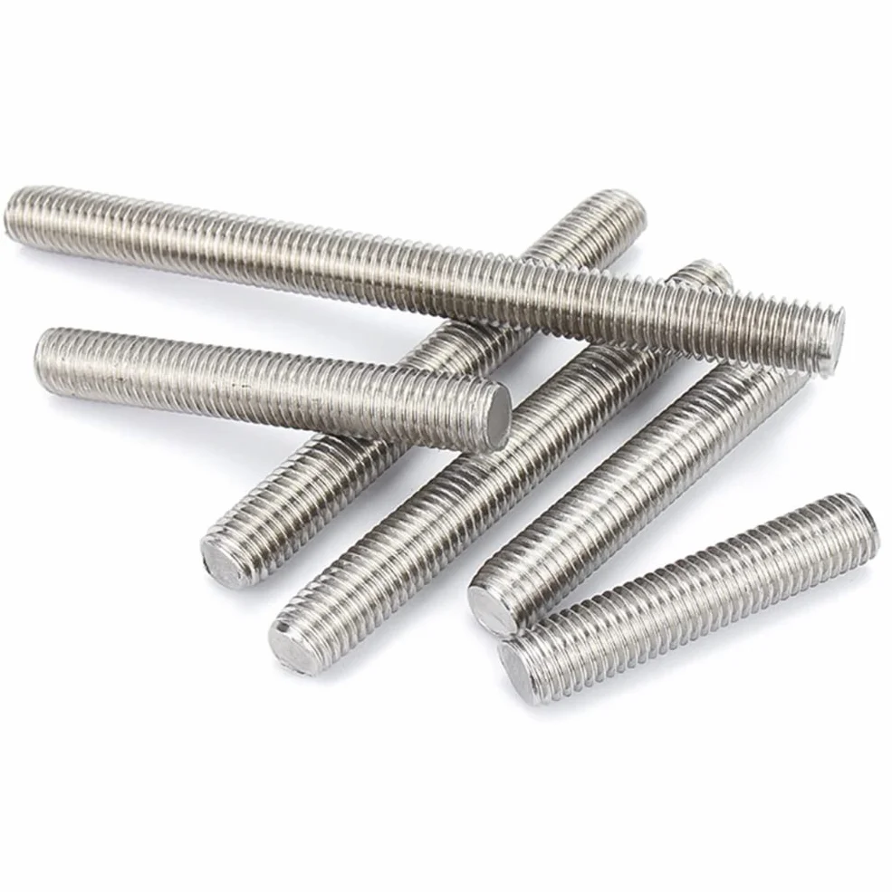 Bar gwintowany M10 Szpilki gwintowane bez głowy ze stali nierdzewnej,M10×110mm, 2 szt