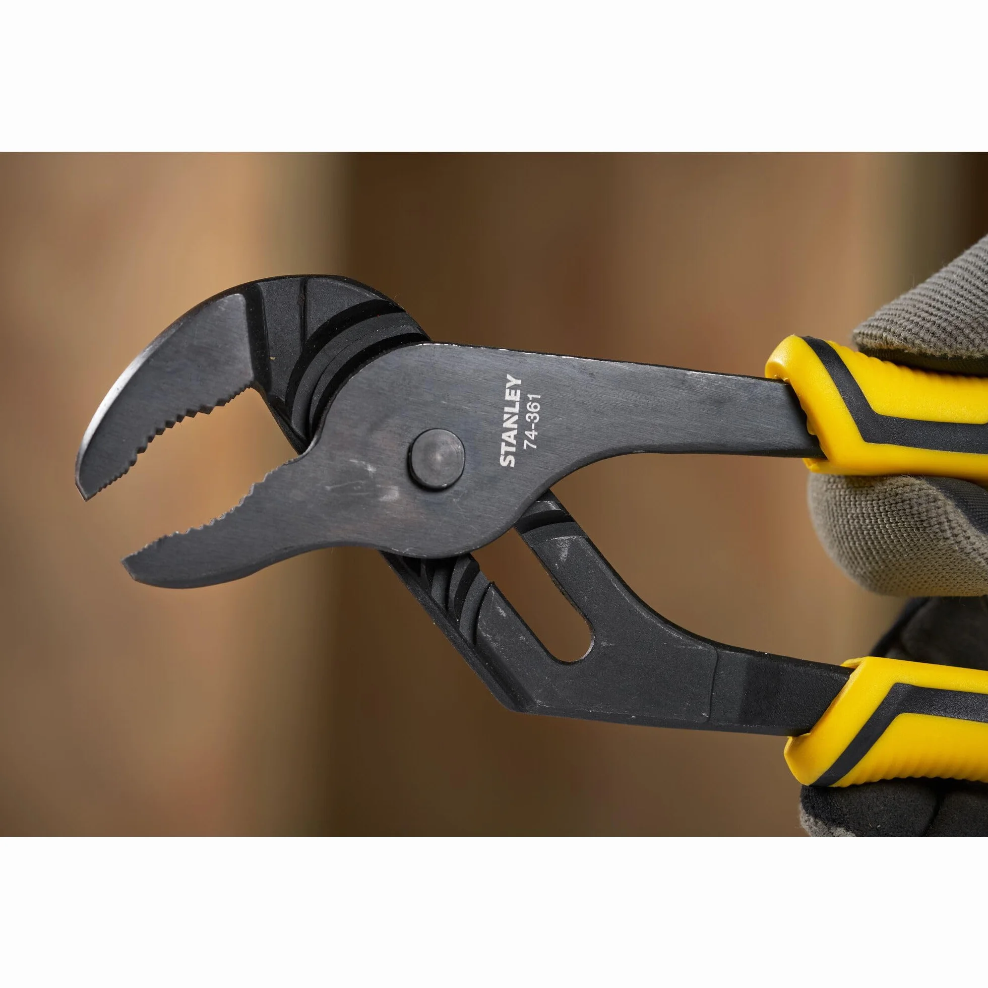 STANLEY Nowoczesny Szczypce control grip cremallera 250mm dla profesjonalistów i majsterkowiczów do codziennego użytku 250mm