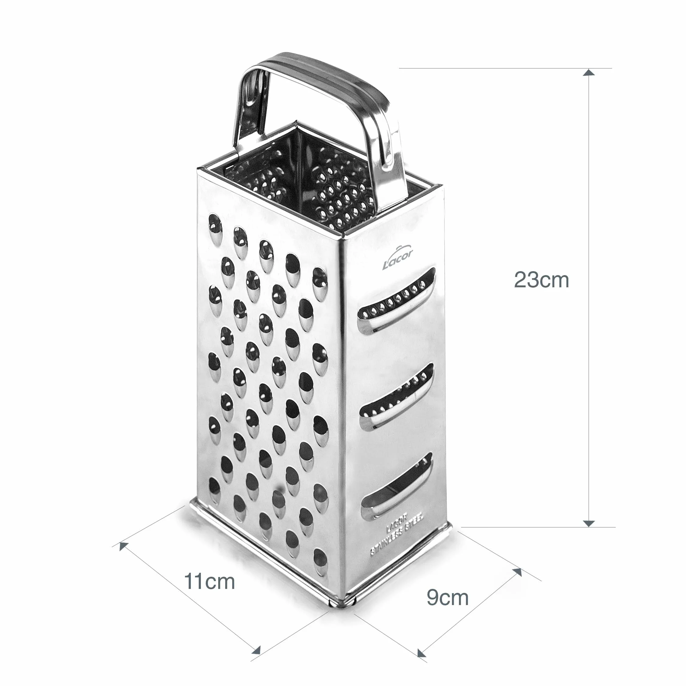 Lacor -60305-4-drożna tarka