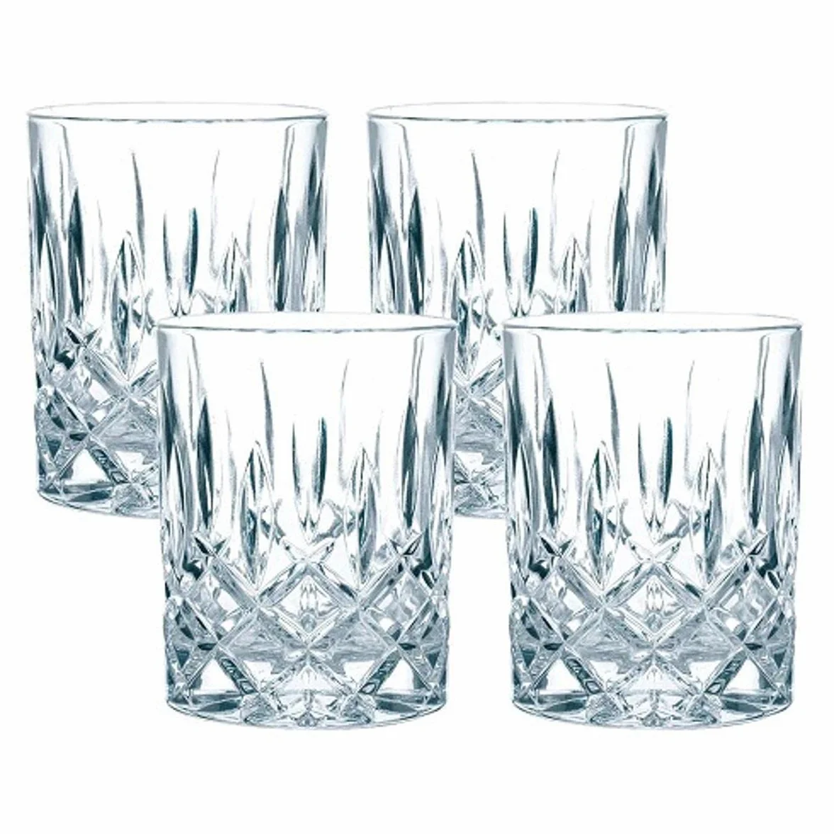 Nachtmann Zestaw Szklanek Do Whisky, Kryształ, Bezbarwny, 4 Sztuki x 295 ml
