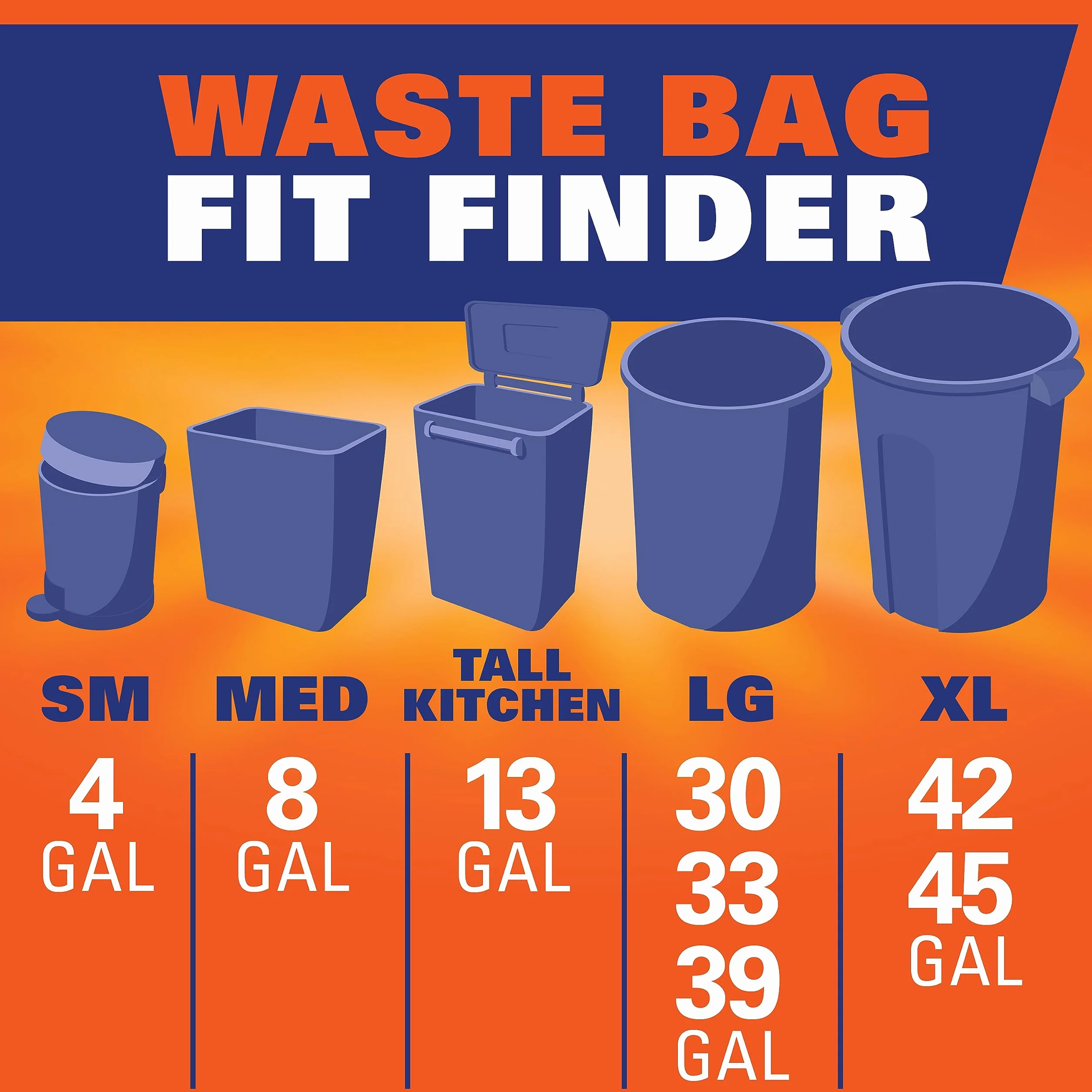 Hefty Ultra Strong Scented Tall White Kitchen Bags, 13 Gal, 0.9 Mil, 23.75-Inch X 24.88-Inch, White, 80/Box (E88354)