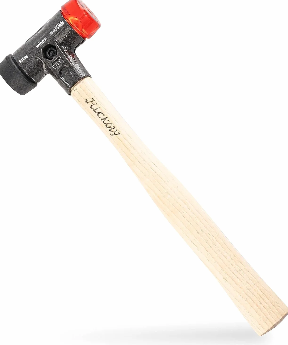 Wiha Safety 83238030 Młotek, Czarny/Pomarańczowy, 30 mm