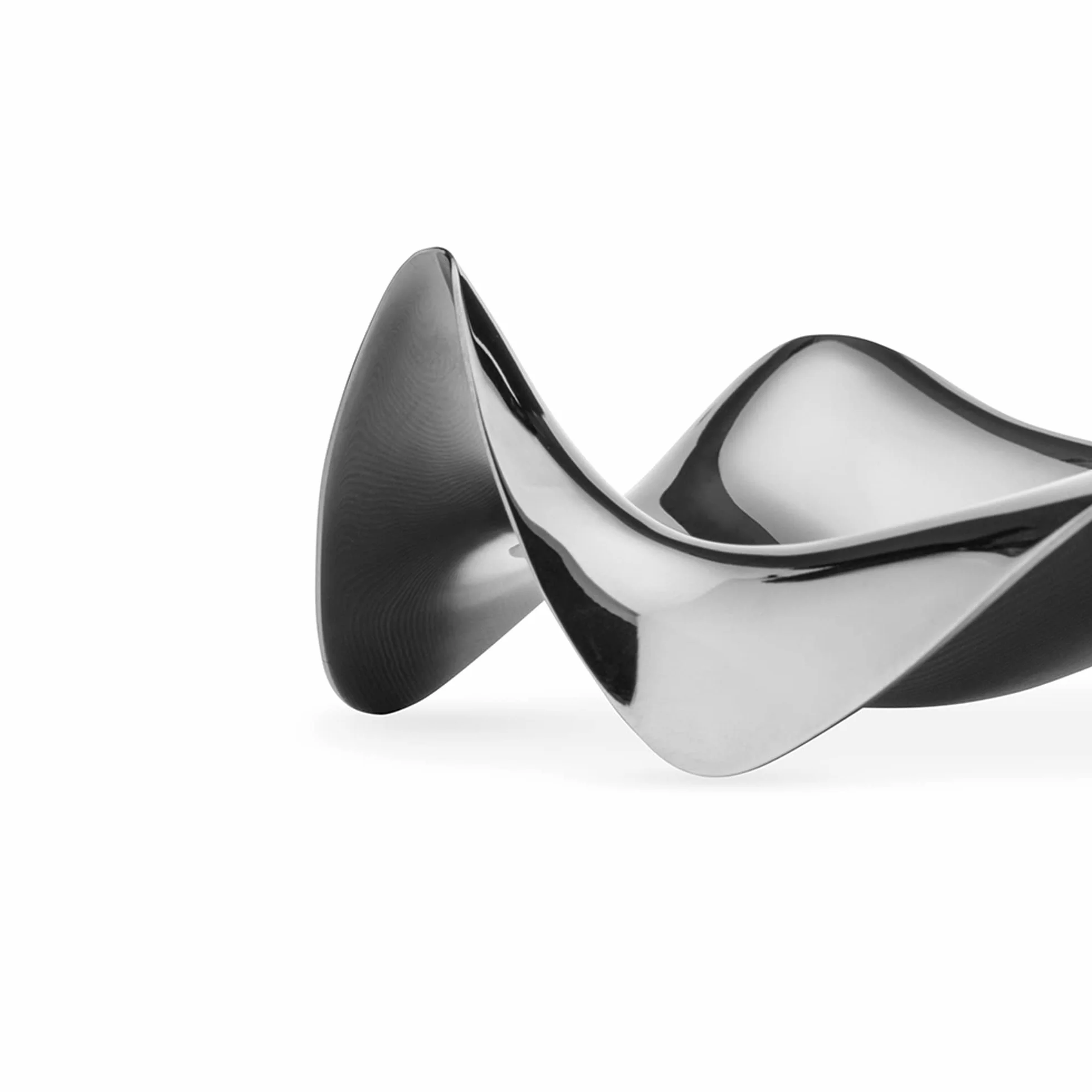 Alessi Blip PG02 podstawka pod łyżkę ze stali nierdzewnej 18/10 polerowana