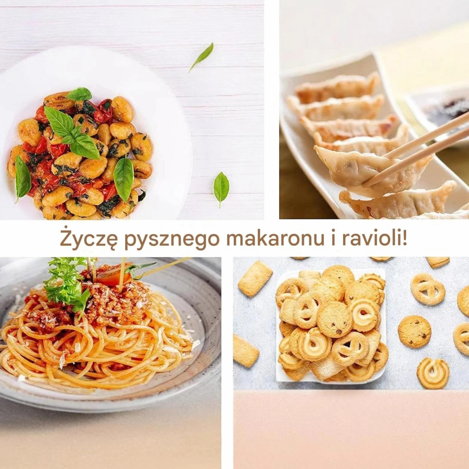 Pasta Making Kit, Wooden Threaded Rolling Pin Board, 8X Dumpling Maker Ravioli Stamp, Making Accessories for Spaghetti, Noodles, Lasagnette, Authentic Homemade Pasta Tools
