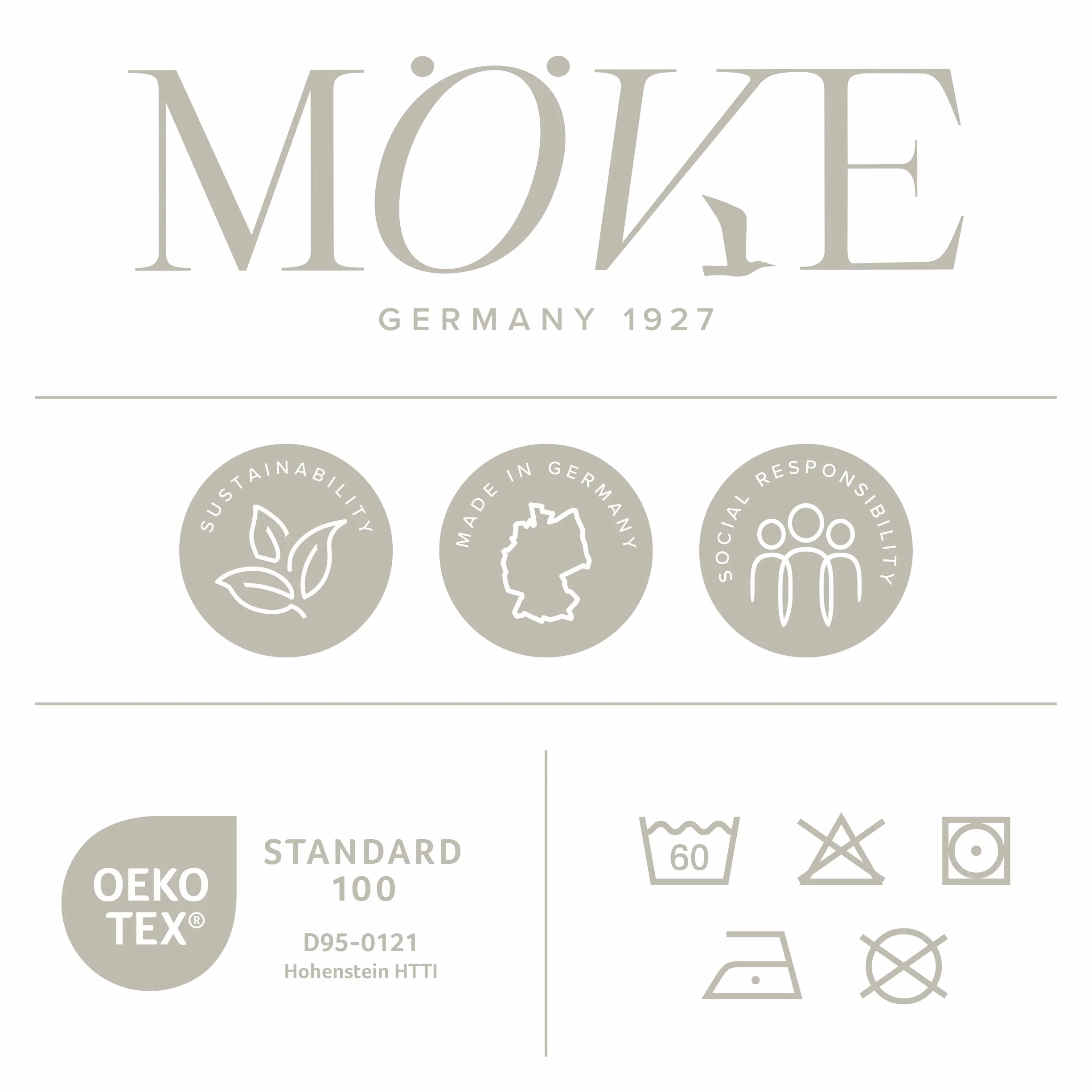 Möve Brooklyn ręcznik dla gości w jodełkę 50 x 30 cm z 85% bawełny / 10% wiskozy / 5% lnu, naturalny/kaszmir
