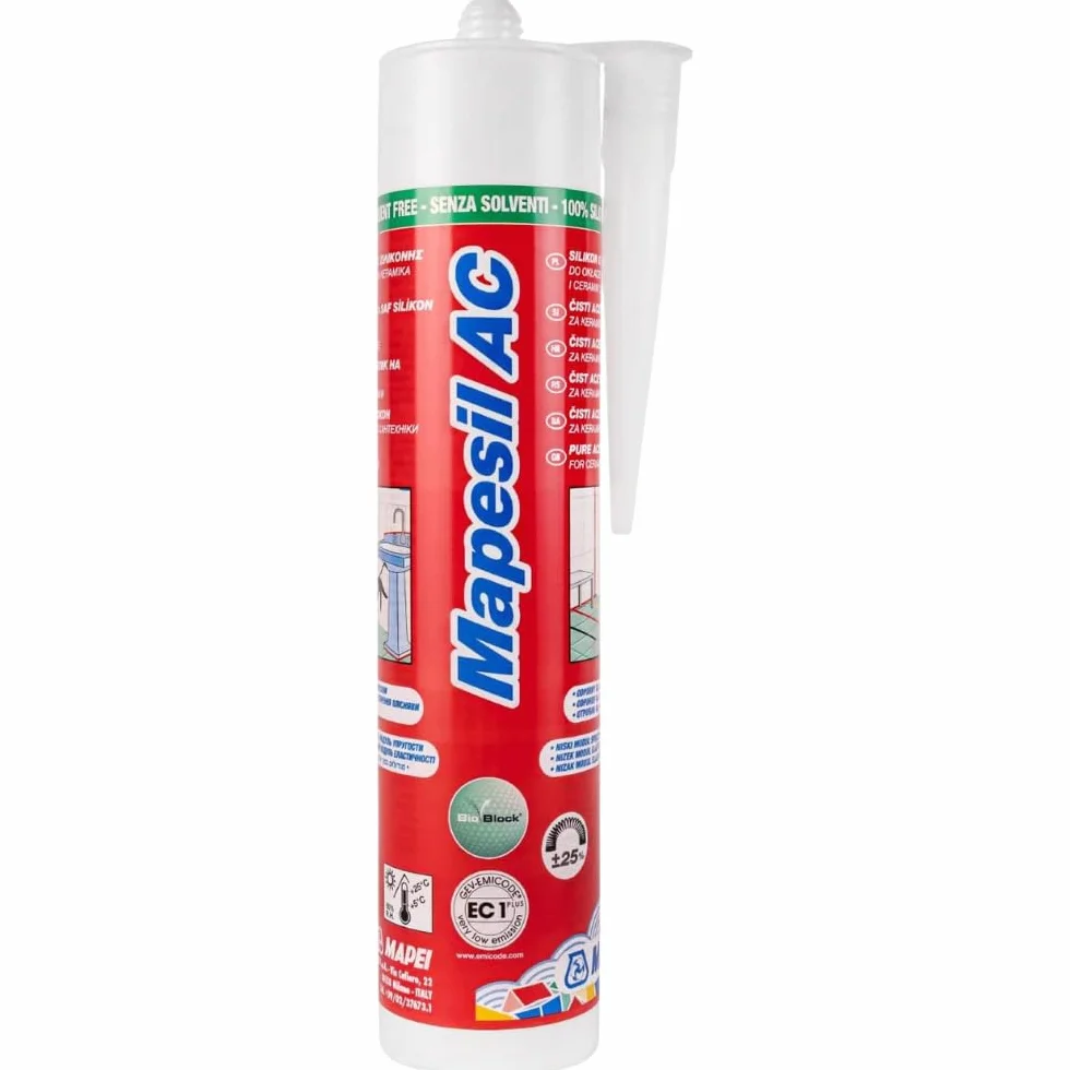 Silikon MAPEI Mapesil AC 310ml 172 błękitny