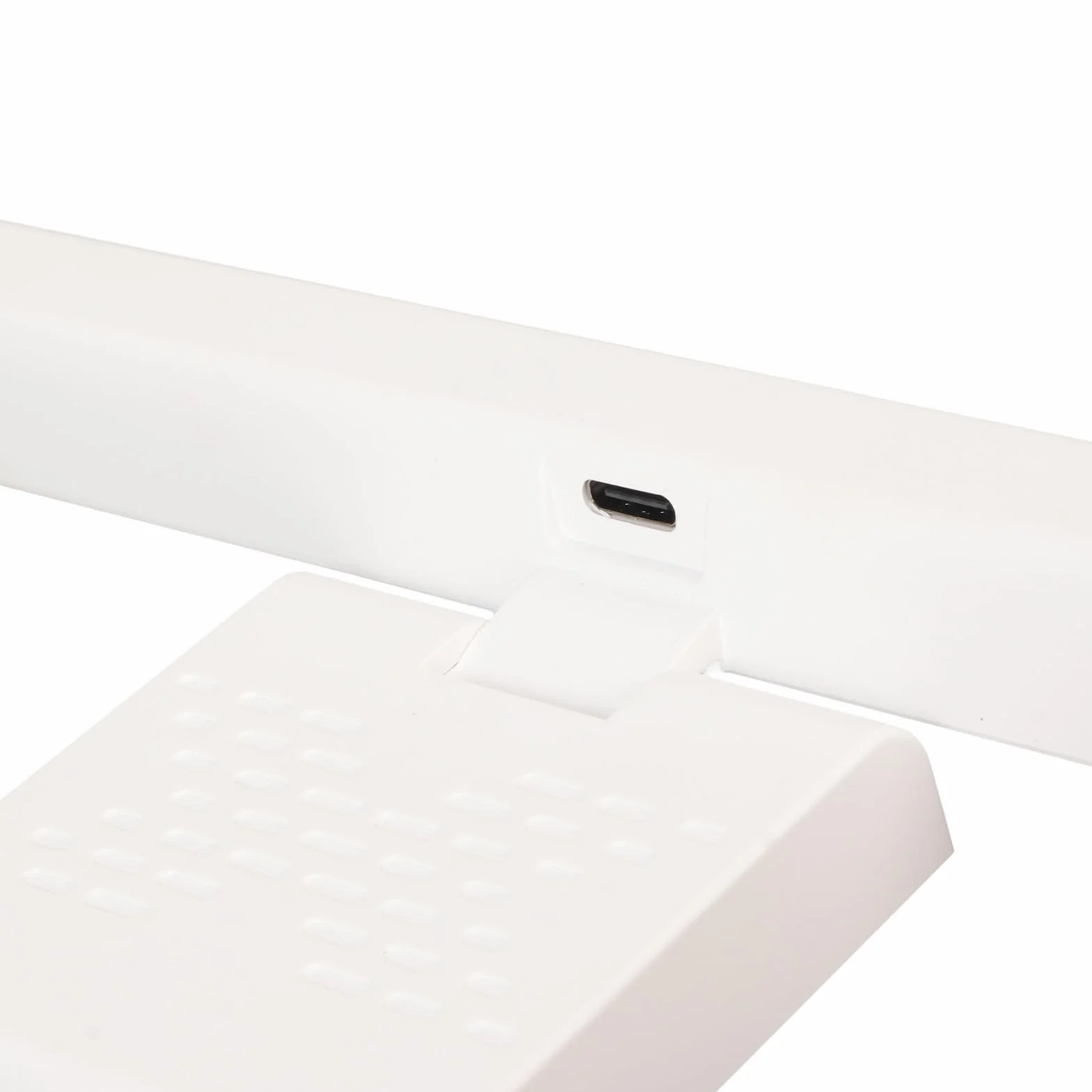 Ejoyous Lampa PC Bar 50 cm, oświetlenie LED do laptopa, lampa monitora, bezprzewodowa, PC, lampa do komputera, lampa na ekran, klips, regulowana jasność i temperatura barwowa, antyniebieska (biała)