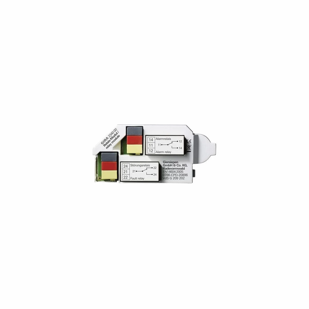 GIRA 234000 Relaismodule RWM Dual/VdS Rauchmelder