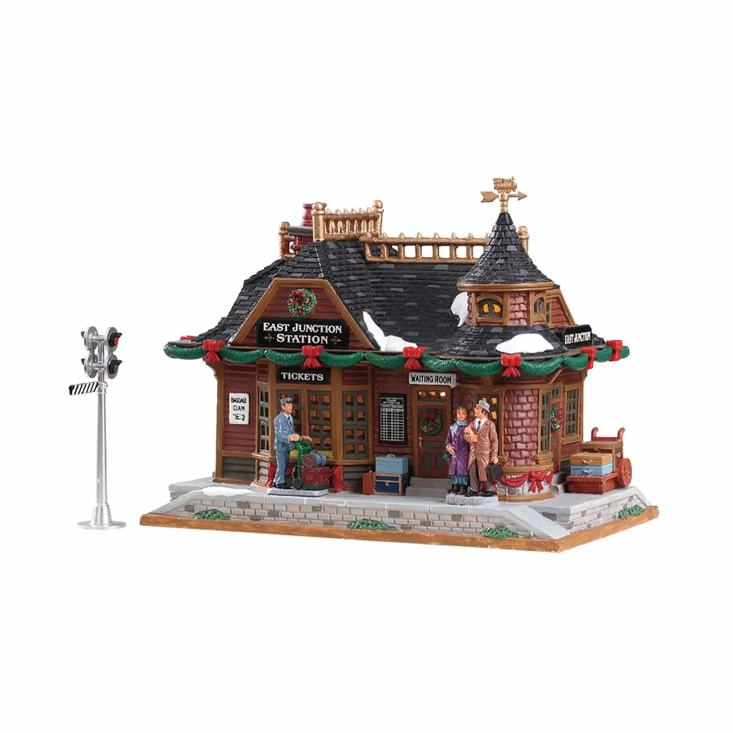 Lemax Christmas Village East Junction Station Zasilanie bateryjne LED - 75256