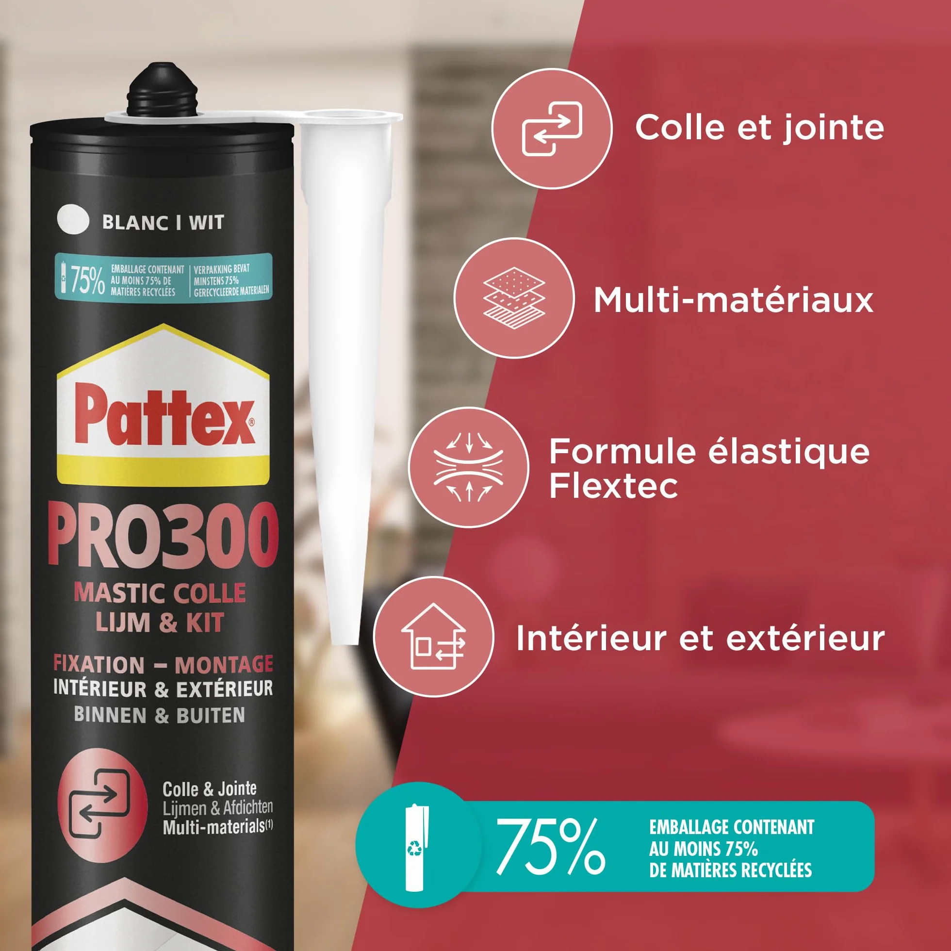 Pattex Montaż PL 300 T, PPL3W, 1506659