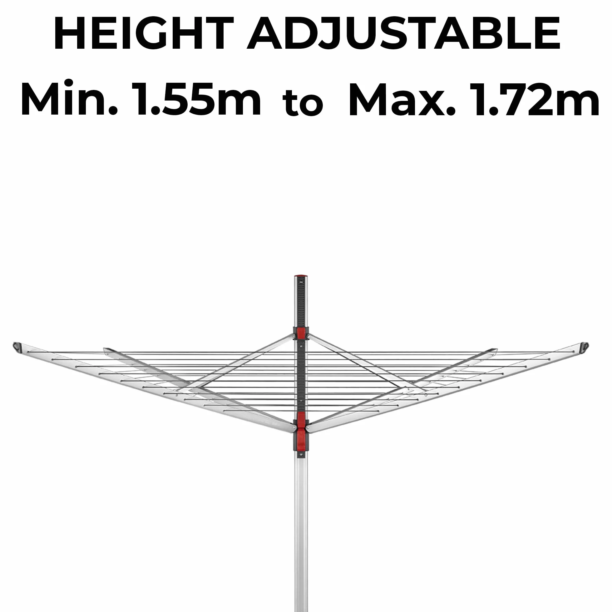 Vileda Suszarka ogrodowa na pranie Sun Lift Compact 40