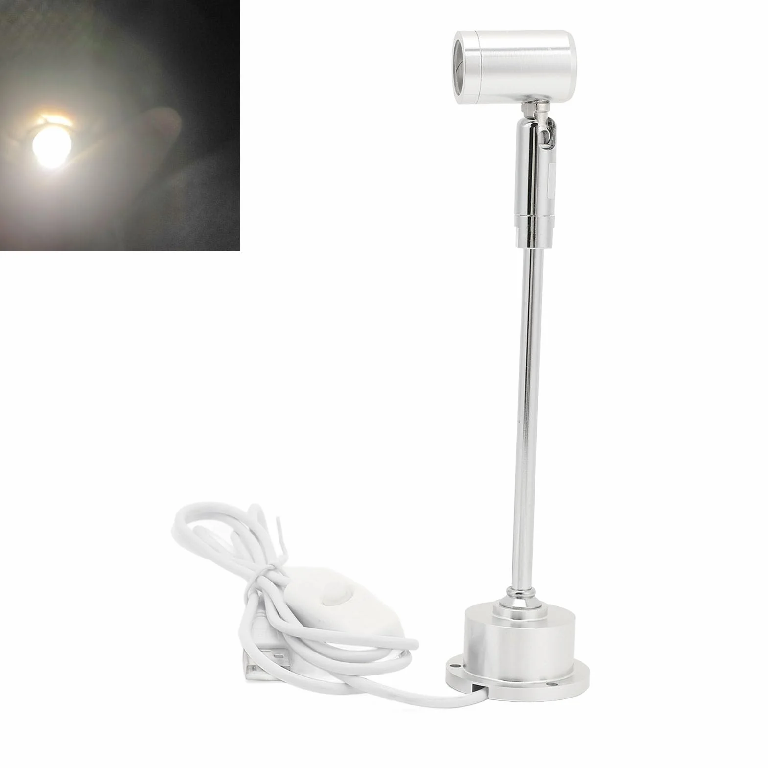Mini Oświetlenie Punktowe LED, Oświetlenie Obrazów do Wnętrz Oświetlenie Artystyczne Oświetlenie Akcentujące, Mini Reflektory do Malowania Obrazów Rośliny Prezentacja Biżuterii