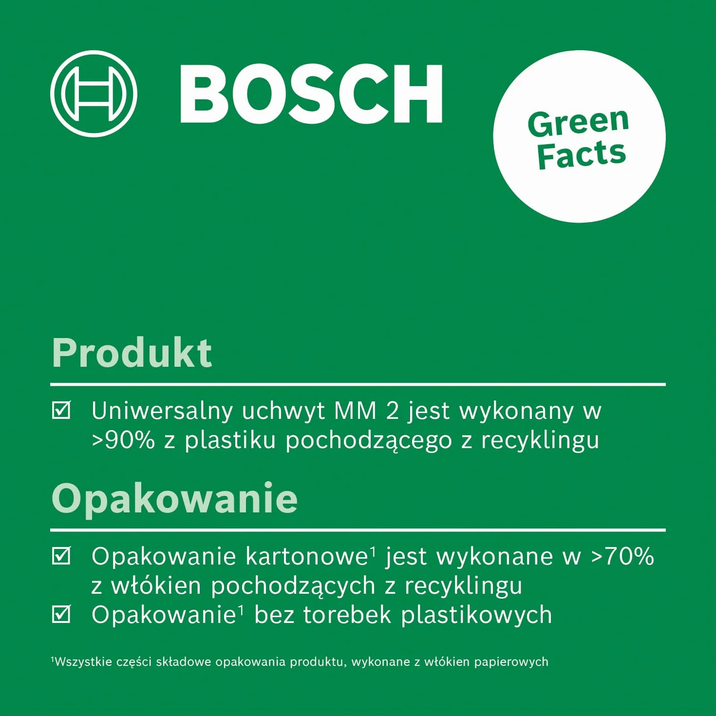 Bosch Uniwersalny uchwyt MM 2 (zakres mocowania 10–60 mm i regulacja wysokości w zakresie 40–95 mm umożliwiają szybkie i elastyczne pozycjonowanie laserów krzyżowych, opakowanie kartonowe)