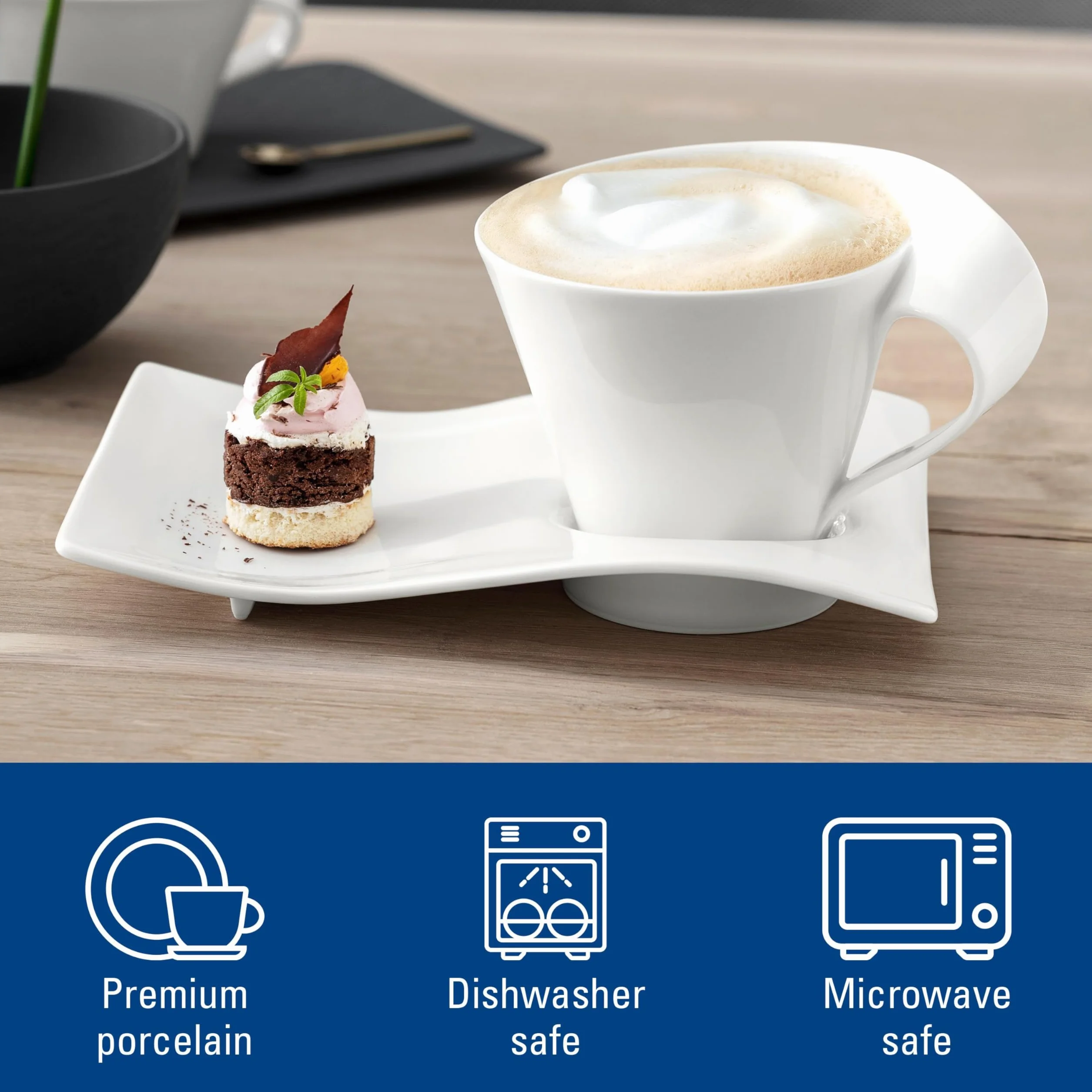 Villeroy & Boch New Wave zestaw do espresso, 8 sztuk