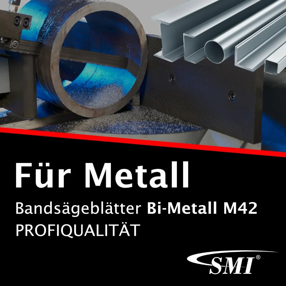 Zestaw 3 szt. taśma do piły bimetal M 42 wymiary 1638 x 13 x 0,65 mm 8/12 ZpZ np. Optimum, Epple, Holzmann, Bernardo brzeszczot taśmowy
