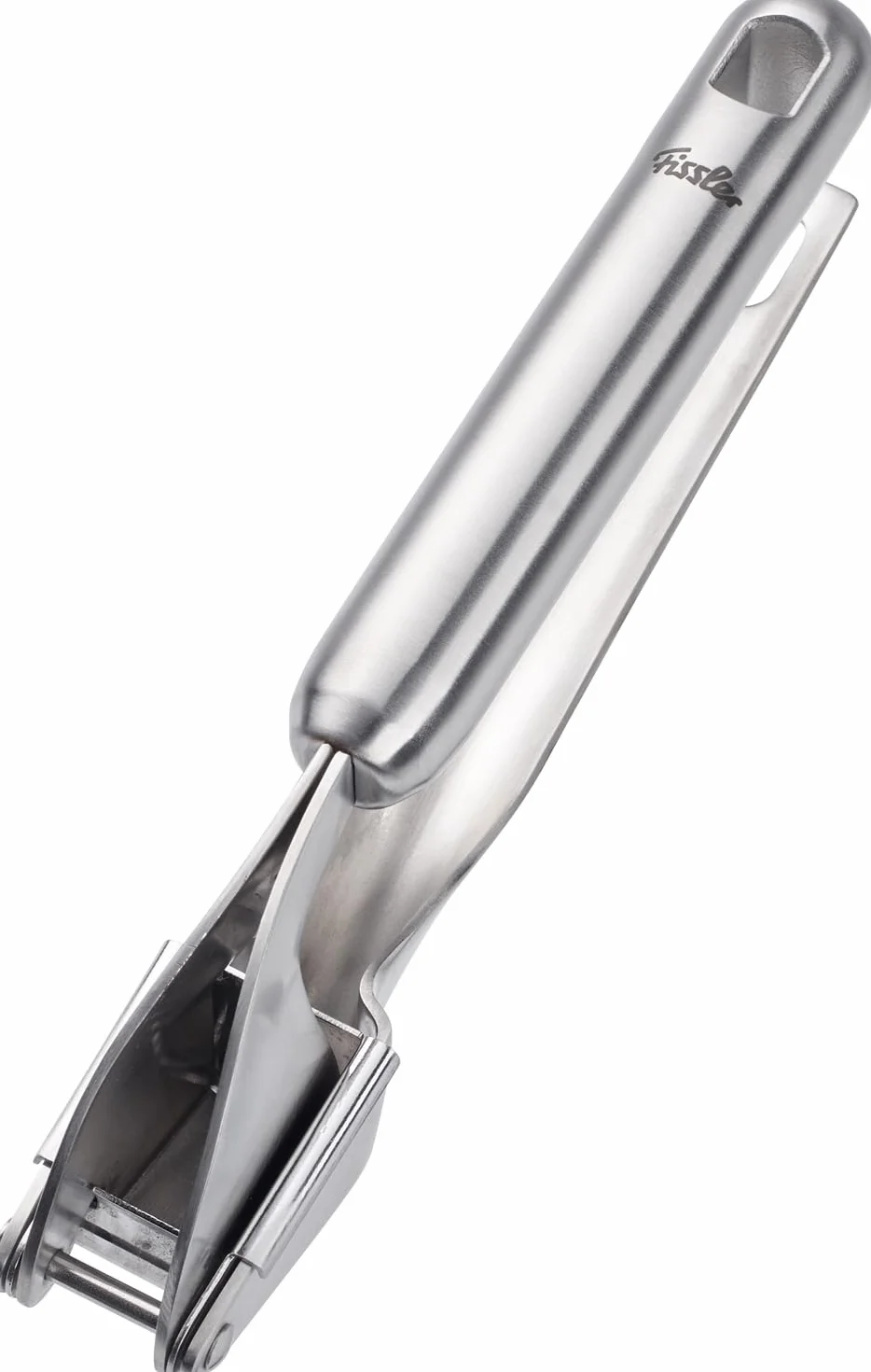 Fissler Essential praska do czosnku ze stali nierdzewnej 20 cm