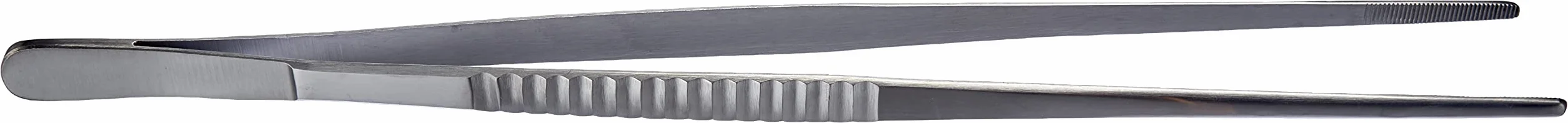 de Buyer - Delikatne szczypce prezentacyjne ze stali nierdzewnej - długość 30 cm - 4238.30, szare